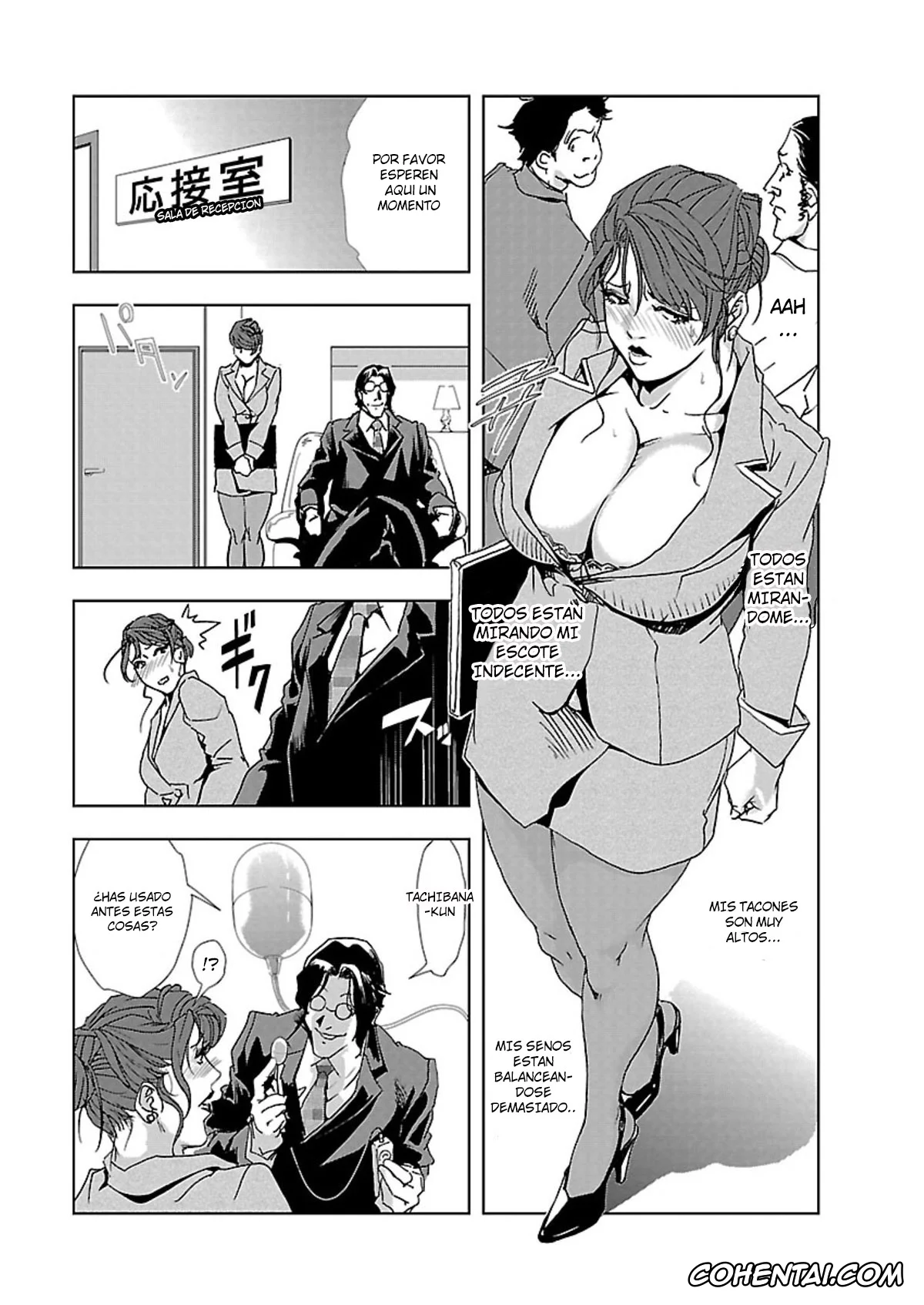 Original hentai, Nikuhisyo Yukiko I Ch. 1-2, pagina 12