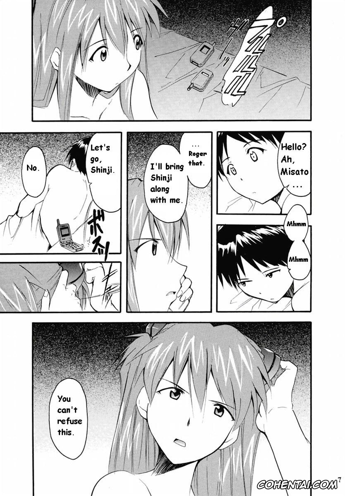 Neon Genesis Evangelion porno, Asuka Langley Soryu porno, Gendo Ikari porno, Makoto Hyuga porno, Maya Ibuki porno, Misato Katsuragi porno, Rei Ayanami porno, Shigeru Aoba porno, Shinji Ikari porno, RE-TAKE 2 (Neon Genesis Evangelion), pagina 5