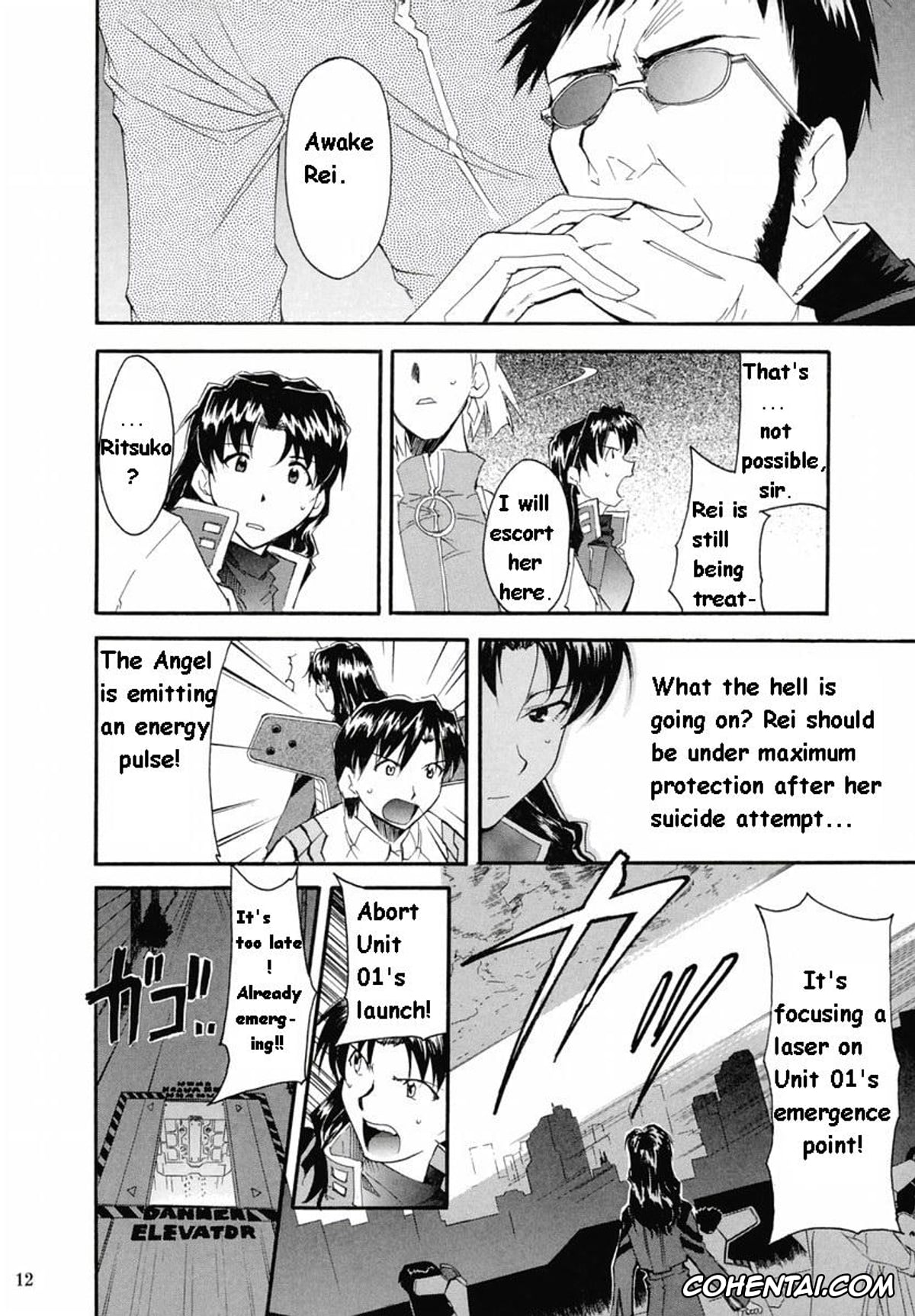 Neon Genesis Evangelion xxx, Asuka Langley Soryu xxx, Gendo Ikari xxx, Makoto Hyuga xxx, Maya Ibuki xxx, Misato Katsuragi xxx, Rei Ayanami xxx, Shigeru Aoba xxx, Shinji Ikari xxx, RE-TAKE 2 (Neon Genesis Evangelion), pagina 10