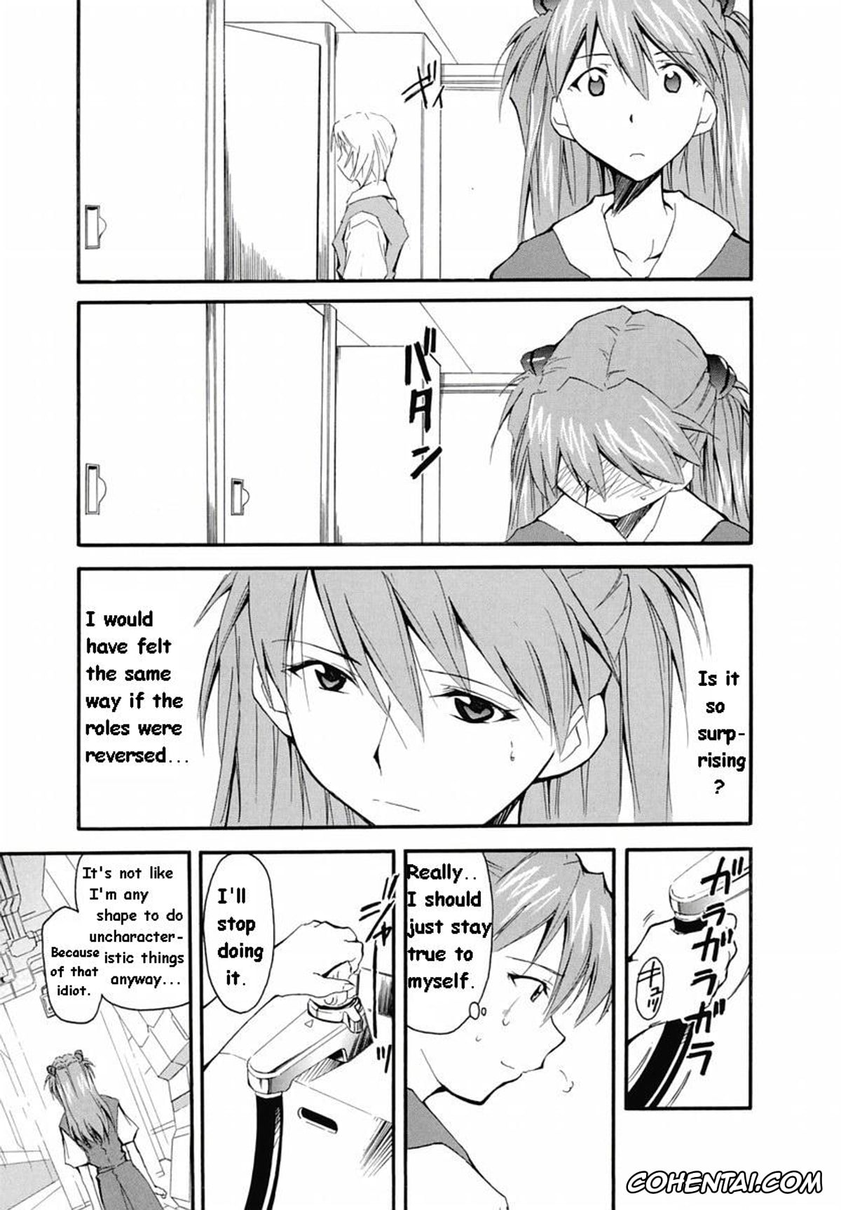 Neon Genesis Evangelion xxx, Asuka Langley Soryu xxx, Gendo Ikari xxx, Makoto Hyuga xxx, Maya Ibuki xxx, Misato Katsuragi xxx, Rei Ayanami xxx, Shigeru Aoba xxx, Shinji Ikari xxx, RE-TAKE 2 (Neon Genesis Evangelion), pagina 31