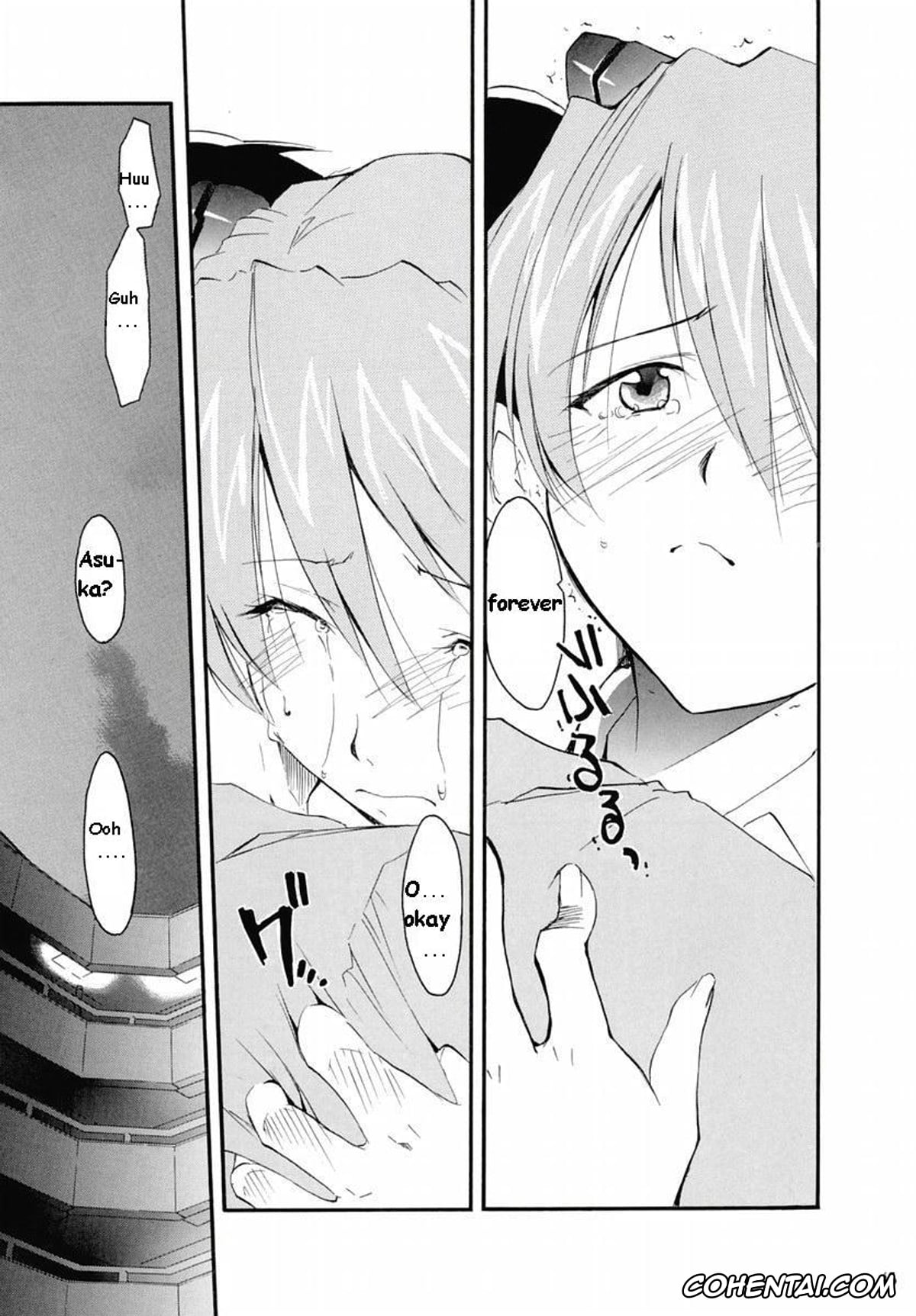 Neon Genesis Evangelion xxx, Asuka Langley Soryu xxx, Gendo Ikari xxx, Makoto Hyuga xxx, Maya Ibuki xxx, Misato Katsuragi xxx, Rei Ayanami xxx, Shigeru Aoba xxx, Shinji Ikari xxx, RE-TAKE 2 (Neon Genesis Evangelion), pagina 43