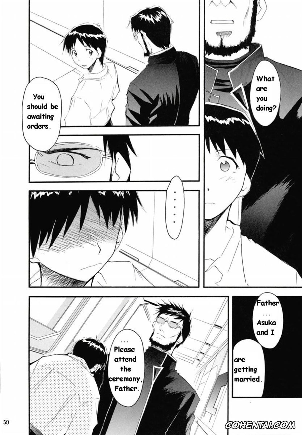 Neon Genesis Evangelion hentai, Asuka Langley Soryu hentai, Gendo Ikari hentai, Makoto Hyuga hentai, Maya Ibuki hentai, Misato Katsuragi hentai, Rei Ayanami hentai, Shigeru Aoba hentai, Shinji Ikari hentai, RE-TAKE 2 (Neon Genesis Evangelion), pagina 48