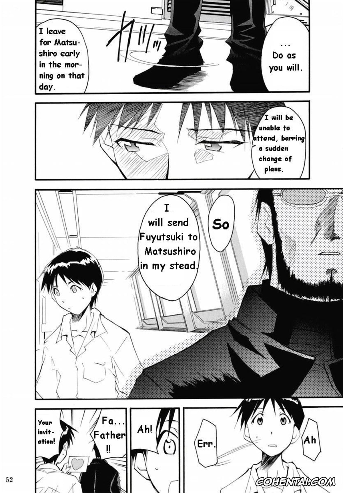 Neon Genesis Evangelion porno, Asuka Langley Soryu porno, Gendo Ikari porno, Makoto Hyuga porno, Maya Ibuki porno, Misato Katsuragi porno, Rei Ayanami porno, Shigeru Aoba porno, Shinji Ikari porno, RE-TAKE 2 (Neon Genesis Evangelion), pagina 50