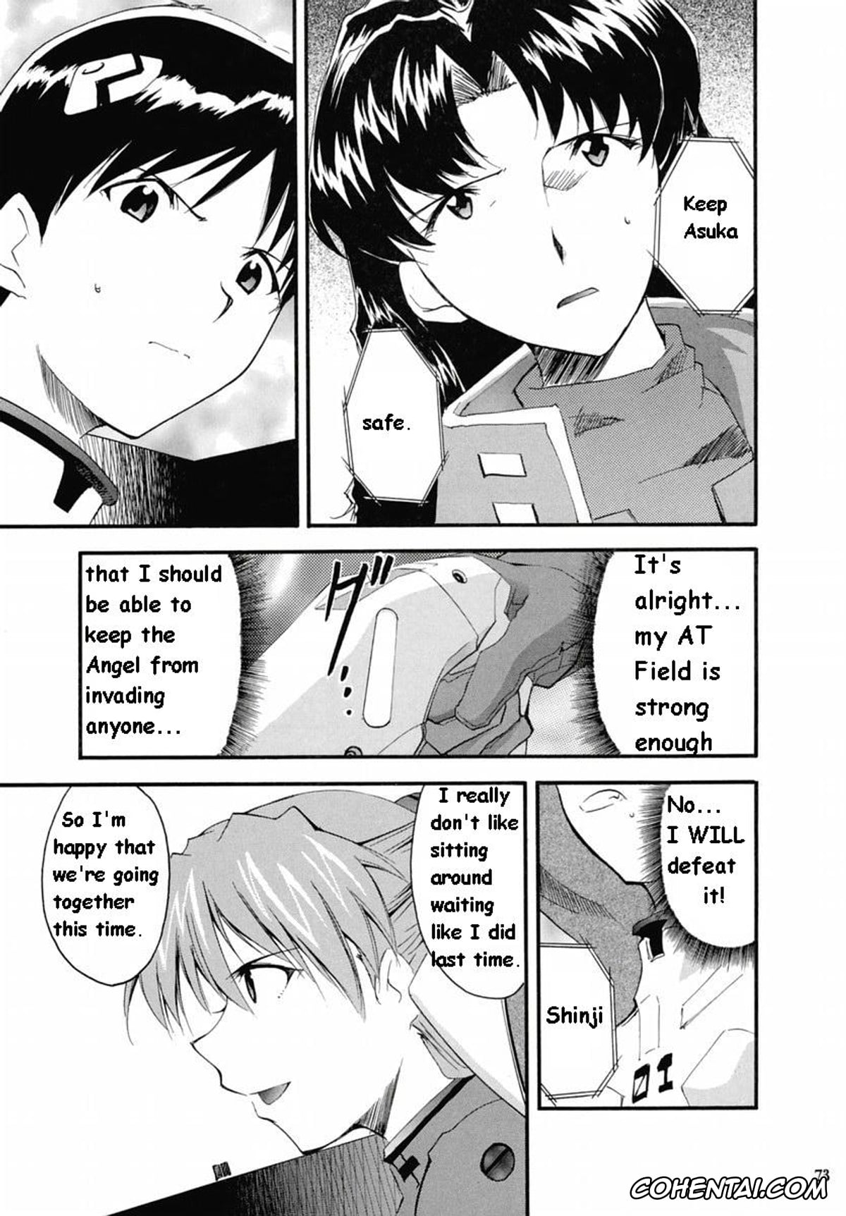 Neon Genesis Evangelion porno, Asuka Langley Soryu porno, Gendo Ikari porno, Makoto Hyuga porno, Maya Ibuki porno, Misato Katsuragi porno, Rei Ayanami porno, Shigeru Aoba porno, Shinji Ikari porno, RE-TAKE 2 (Neon Genesis Evangelion), pagina 71
