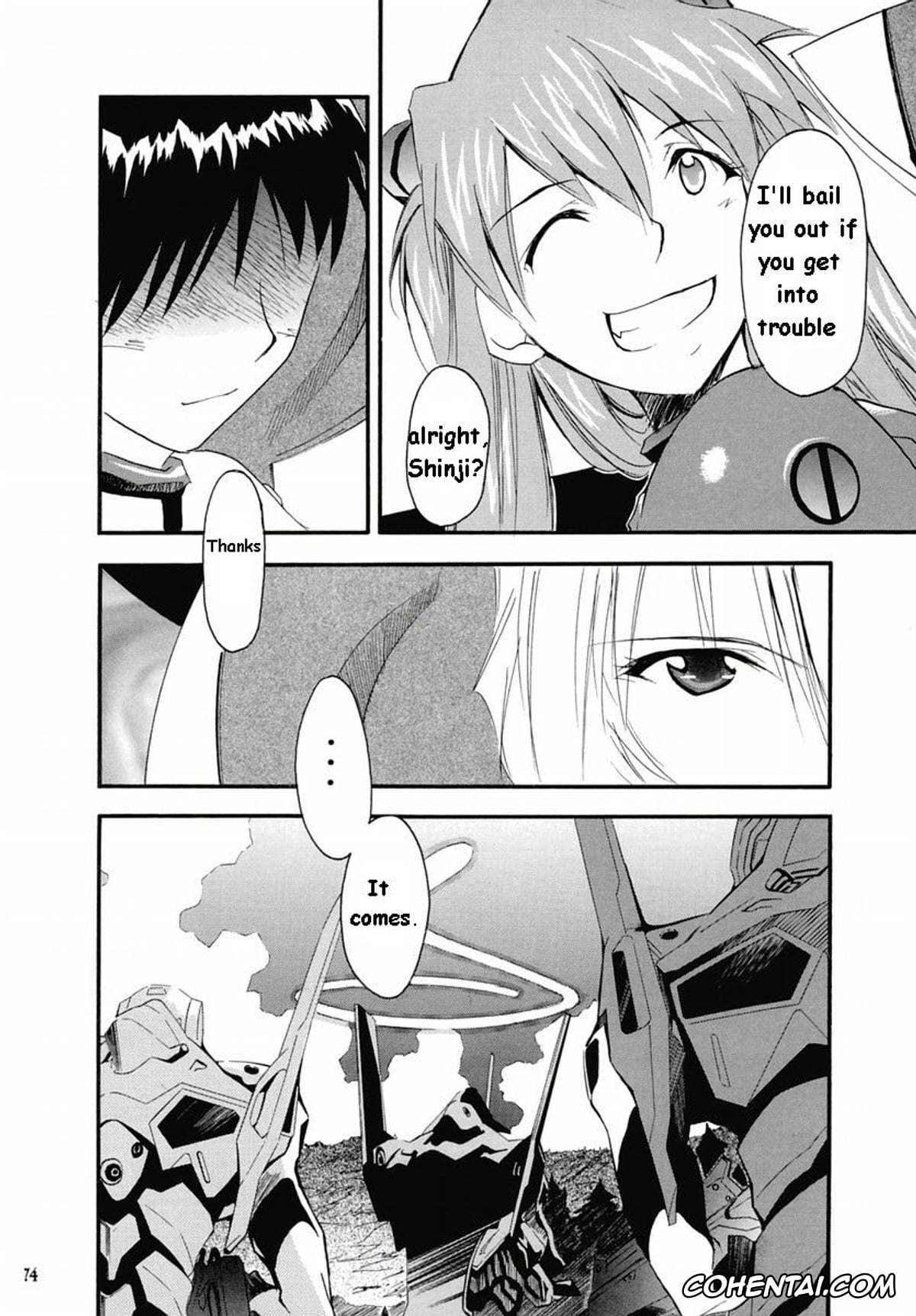 Neon Genesis Evangelion hentai, Asuka Langley Soryu hentai, Gendo Ikari hentai, Makoto Hyuga hentai, Maya Ibuki hentai, Misato Katsuragi hentai, Rei Ayanami hentai, Shigeru Aoba hentai, Shinji Ikari hentai, RE-TAKE 2 (Neon Genesis Evangelion), pagina 72