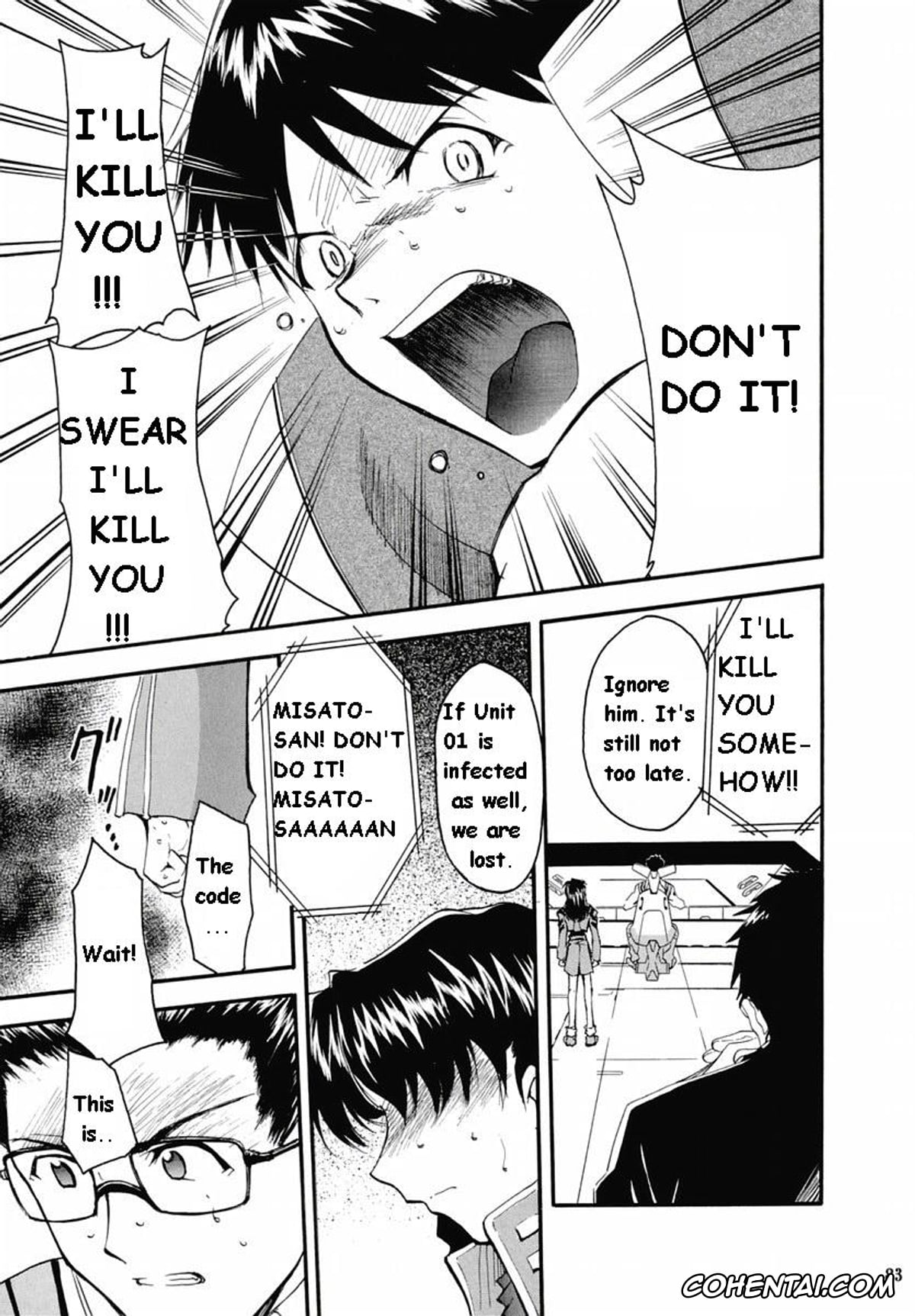 Neon Genesis Evangelion hentai, Asuka Langley Soryu hentai, Gendo Ikari hentai, Makoto Hyuga hentai, Maya Ibuki hentai, Misato Katsuragi hentai, Rei Ayanami hentai, Shigeru Aoba hentai, Shinji Ikari hentai, RE-TAKE 2 (Neon Genesis Evangelion), pagina 81