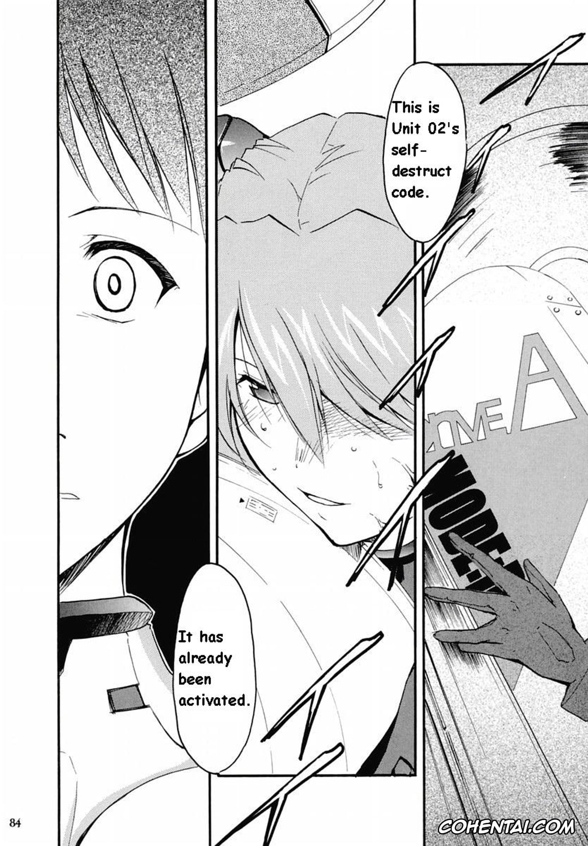 Neon Genesis Evangelion xxx, Asuka Langley Soryu xxx, Gendo Ikari xxx, Makoto Hyuga xxx, Maya Ibuki xxx, Misato Katsuragi xxx, Rei Ayanami xxx, Shigeru Aoba xxx, Shinji Ikari xxx, RE-TAKE 2 (Neon Genesis Evangelion), pagina 82