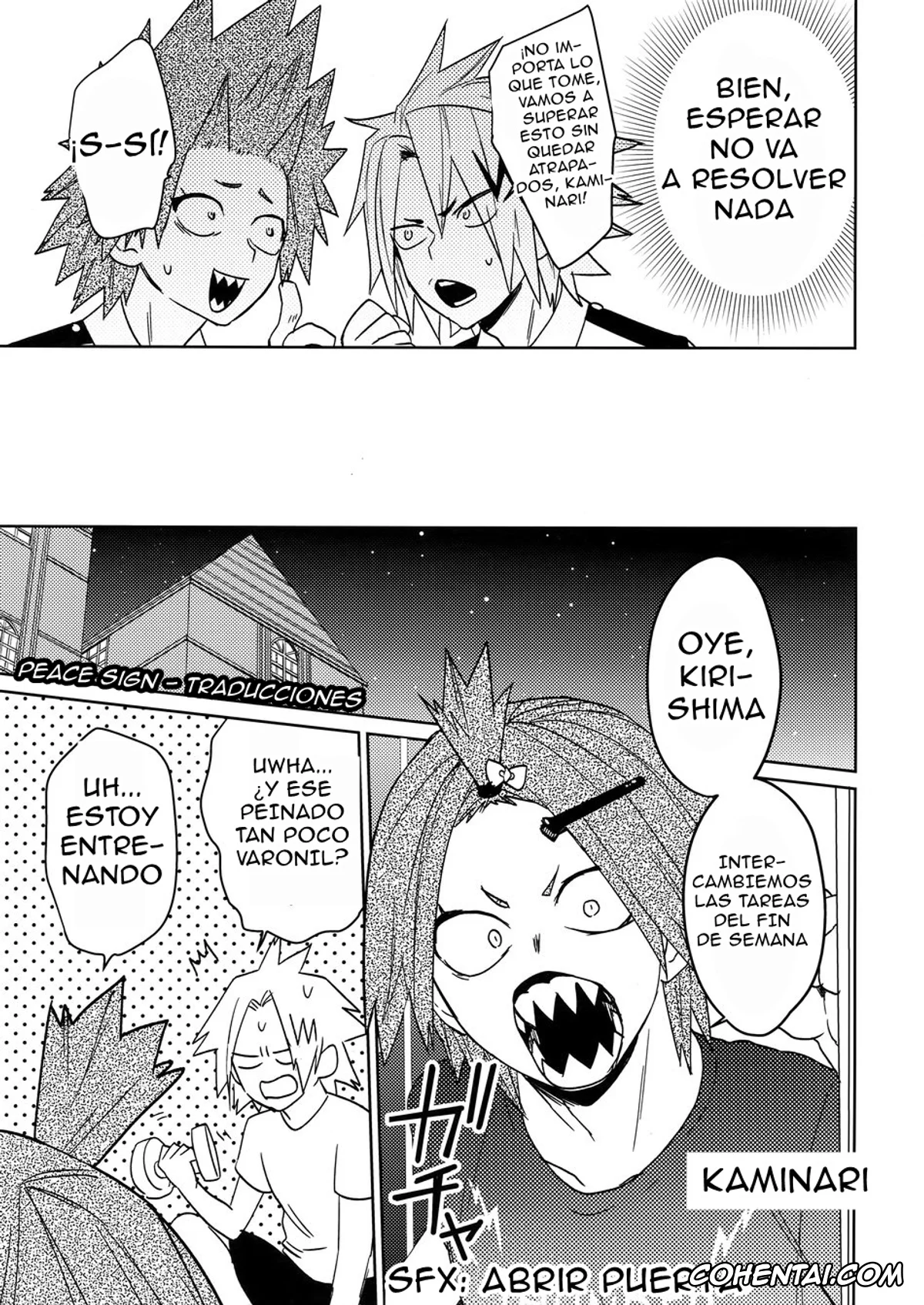 My Hero Academia | Boku No Hero Academia porno, Eijirou Kirishima porno, Katsuki Bakugou porno, SHUFFLE BOYS (Boku no Hero Academia), pagina 8