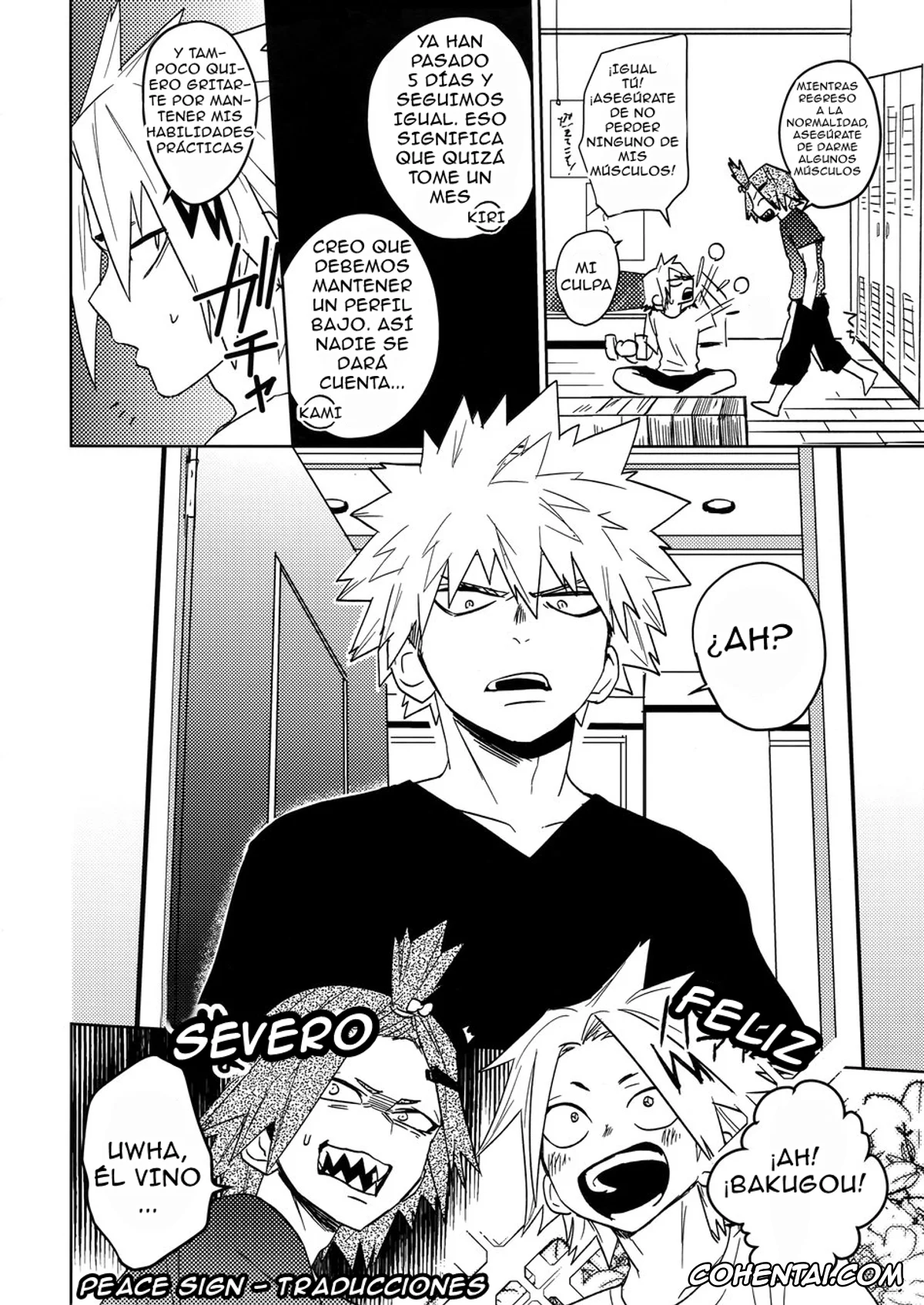 My Hero Academia | Boku No Hero Academia hentai, Eijirou Kirishima hentai, Katsuki Bakugou hentai, SHUFFLE BOYS (Boku no Hero Academia), pagina 9