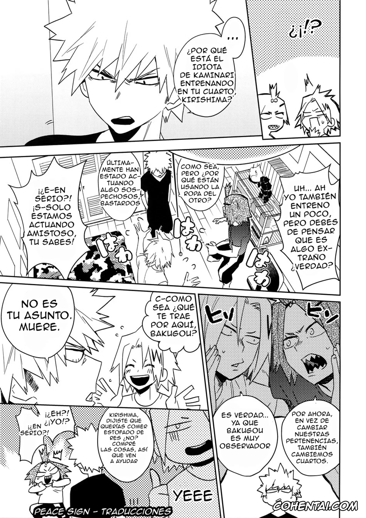 My Hero Academia | Boku No Hero Academia xxx, Eijirou Kirishima xxx, Katsuki Bakugou xxx, SHUFFLE BOYS (Boku no Hero Academia), pagina 10