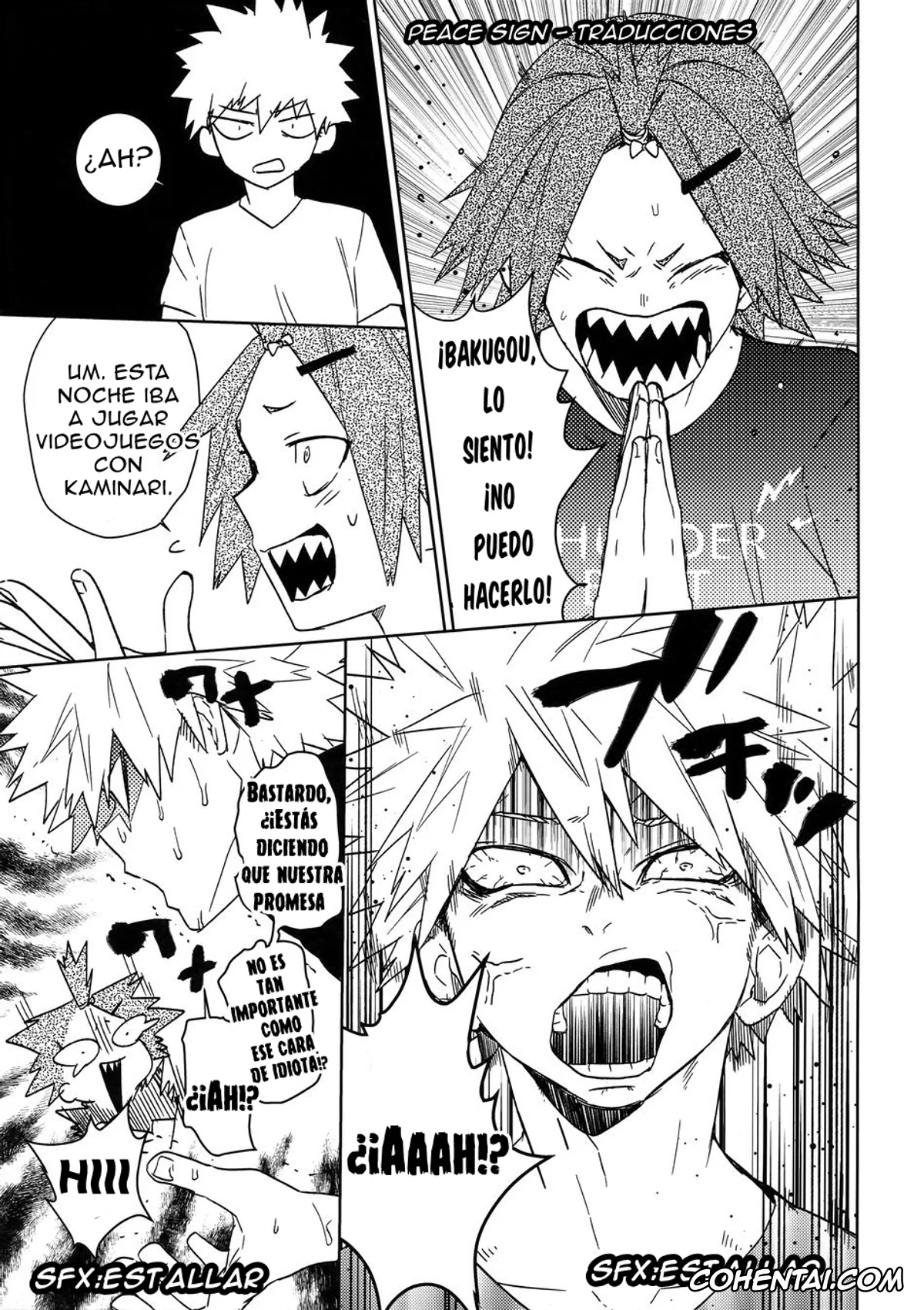 My Hero Academia | Boku No Hero Academia hentai, Eijirou Kirishima hentai, Katsuki Bakugou hentai, SHUFFLE BOYS (Boku no Hero Academia), pagina 15