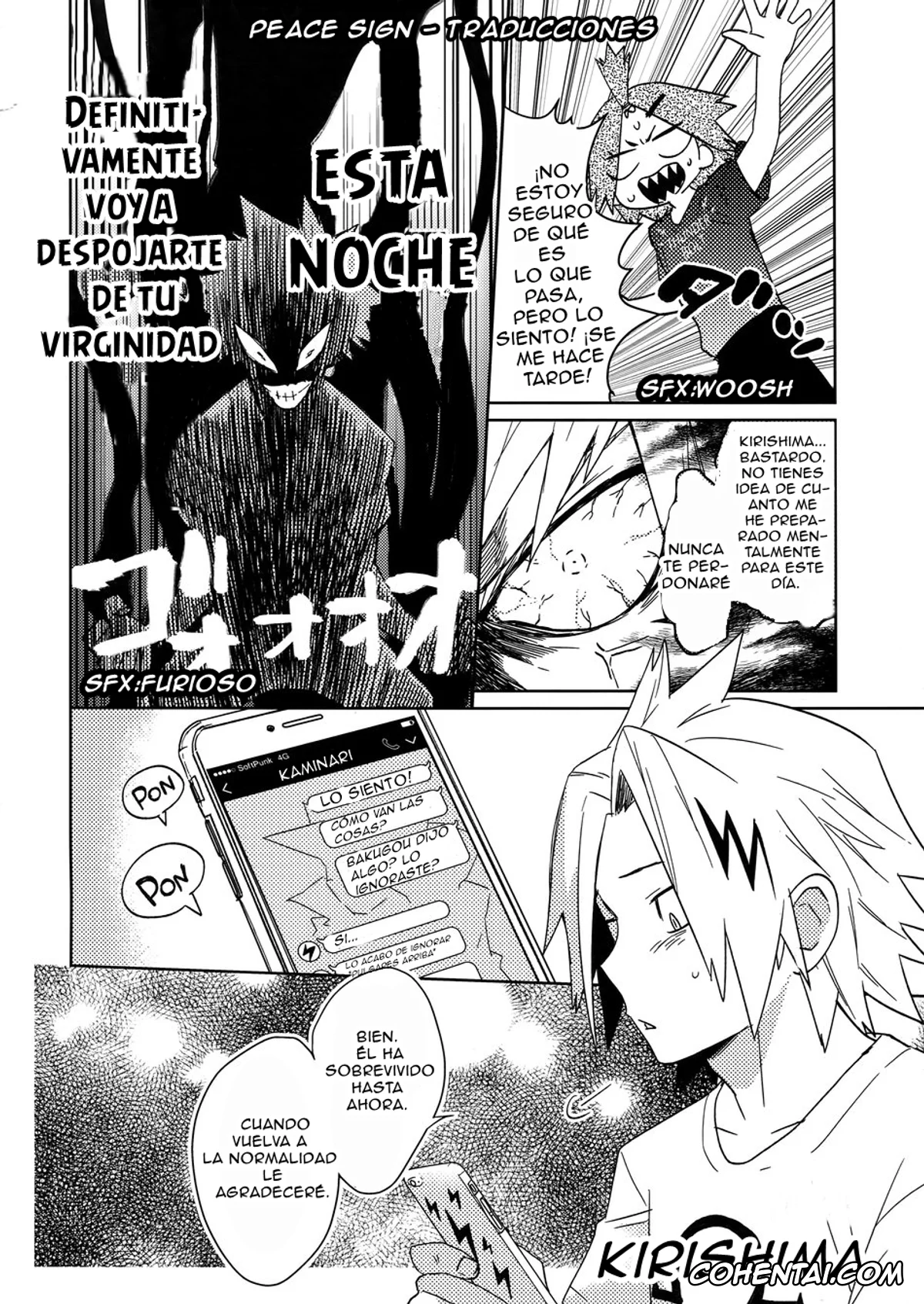 My Hero Academia | Boku No Hero Academia xxx, Eijirou Kirishima xxx, Katsuki Bakugou xxx, SHUFFLE BOYS (Boku no Hero Academia), pagina 16