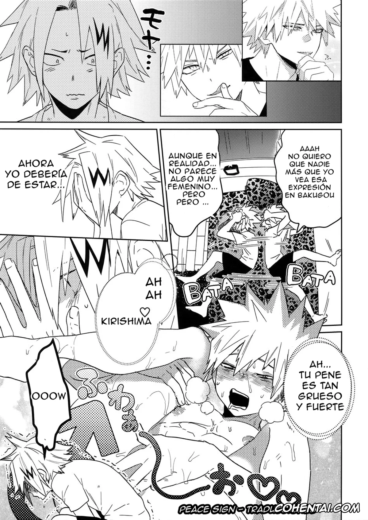 My Hero Academia | Boku No Hero Academia porno, Eijirou Kirishima porno, Katsuki Bakugou porno, SHUFFLE BOYS (Boku no Hero Academia), pagina 17