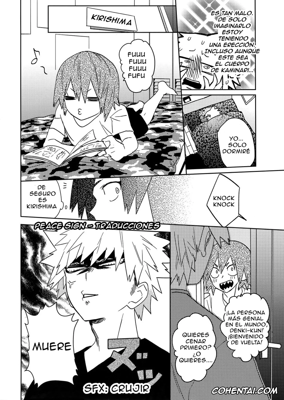 My Hero Academia | Boku No Hero Academia hentai, Eijirou Kirishima hentai, Katsuki Bakugou hentai, SHUFFLE BOYS (Boku no Hero Academia), pagina 18