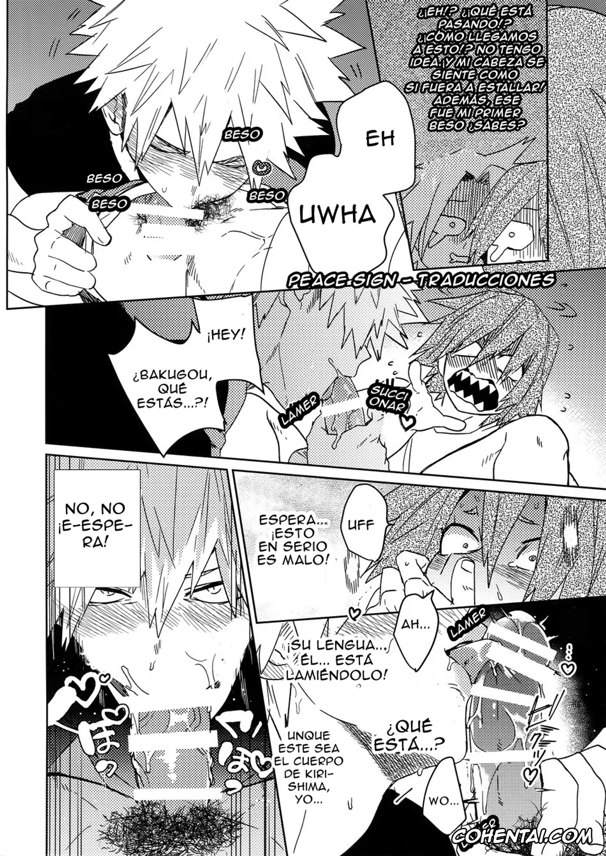 My Hero Academia | Boku No Hero Academia xxx, Eijirou Kirishima xxx, Katsuki Bakugou xxx, SHUFFLE BOYS (Boku no Hero Academia), pagina 22