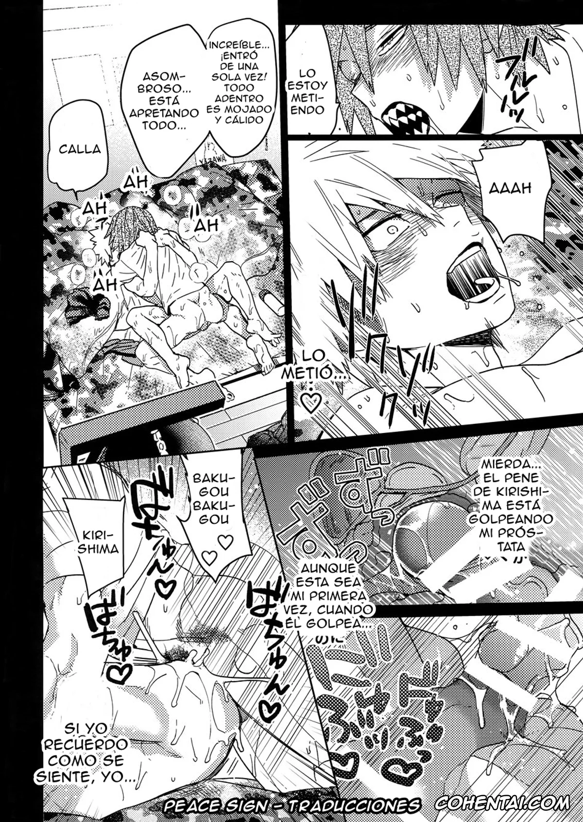 My Hero Academia | Boku No Hero Academia xxx, Eijirou Kirishima xxx, Katsuki Bakugou xxx, SHUFFLE BOYS (Boku no Hero Academia), pagina 28
