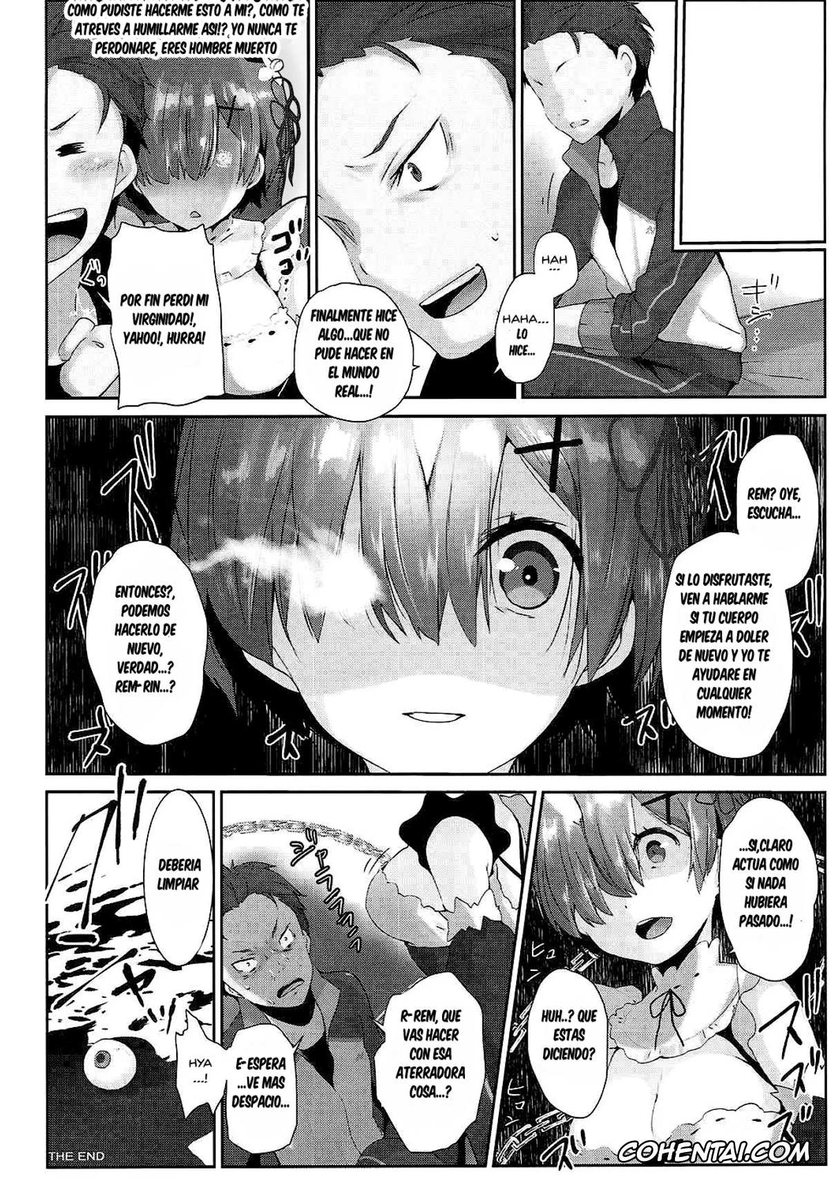 Re:Zero kara Hajimeru Isekai Seikatsu porno, Rem porno, Subaru Natsuki porno, Rem no Ecchi na Nayami o Kaiketsu shitekudasai (Re:Zero kara Hajimeru Isekai Seikatsu), pagina 17