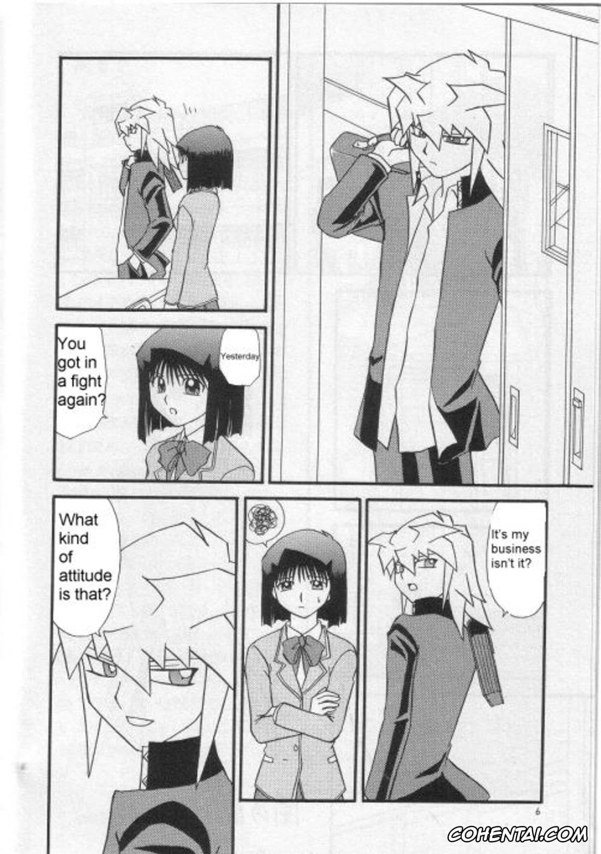Yu-Gi-Oh! porno, Ryou Bakura porno, Tea Gardner | Anzu Mazaki porno, Illegal Memory (Yu-Gi-Oh!), pagina 5