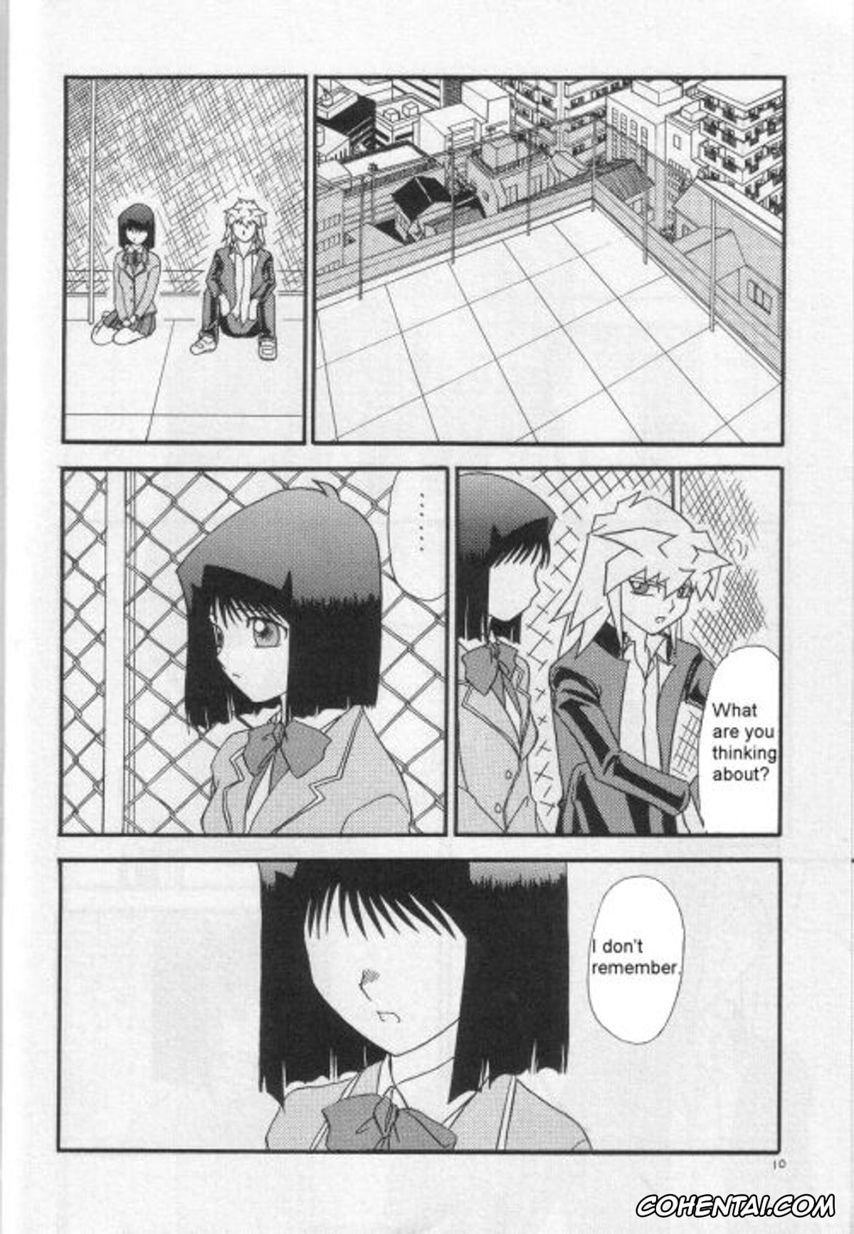 Yu-Gi-Oh! hentai, Ryou Bakura hentai, Tea Gardner | Anzu Mazaki hentai, Illegal Memory (Yu-Gi-Oh!), pagina 9