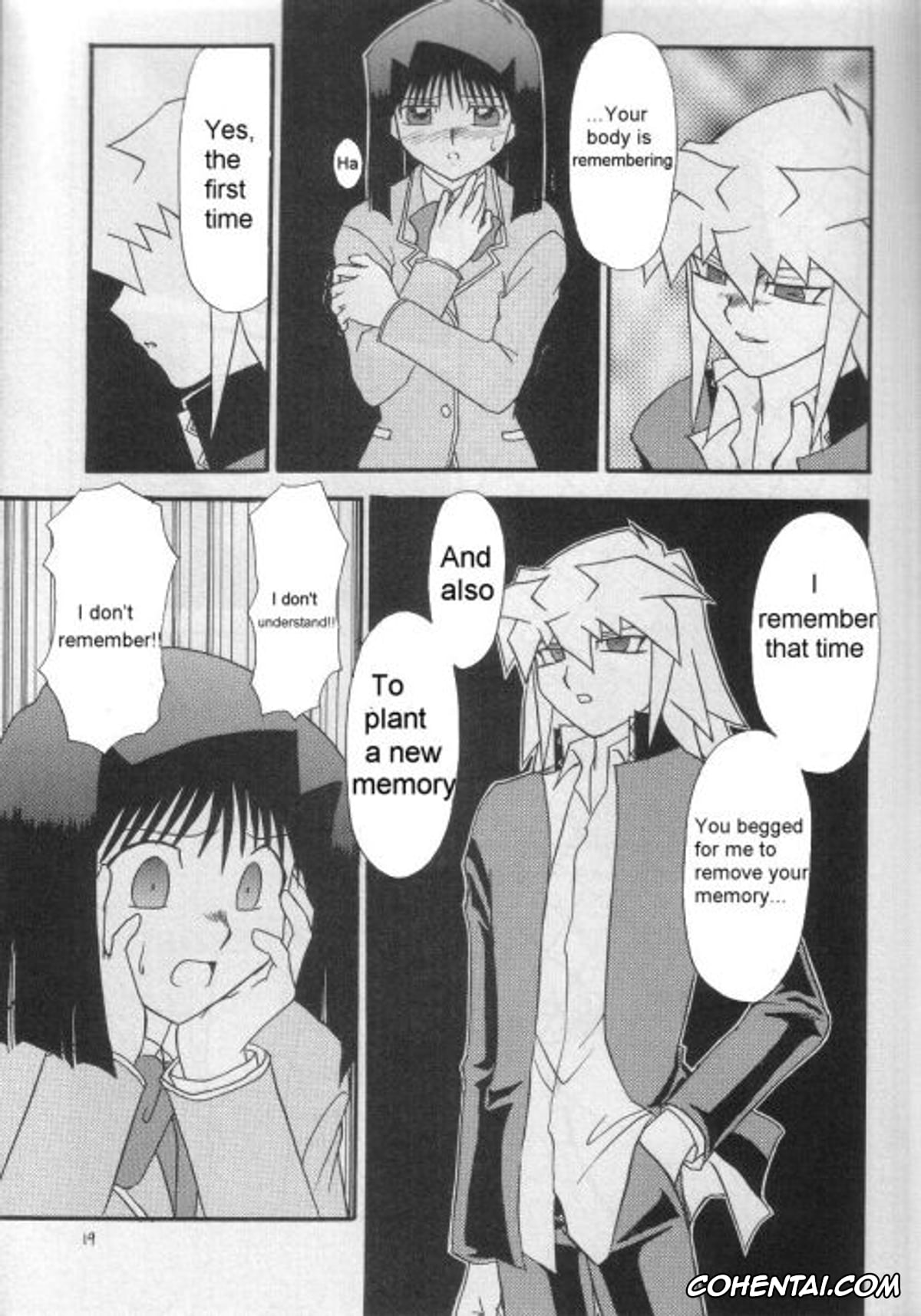 Yu-Gi-Oh! hentai, Ryou Bakura hentai, Tea Gardner | Anzu Mazaki hentai, Illegal Memory (Yu-Gi-Oh!), pagina 18