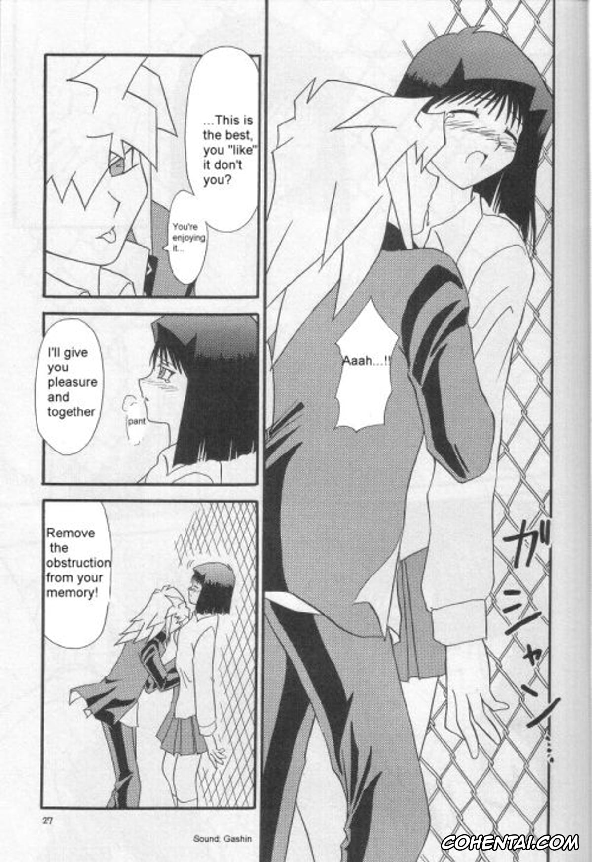 Yu-Gi-Oh! porno, Ryou Bakura porno, Tea Gardner | Anzu Mazaki porno, Illegal Memory (Yu-Gi-Oh!), pagina 26