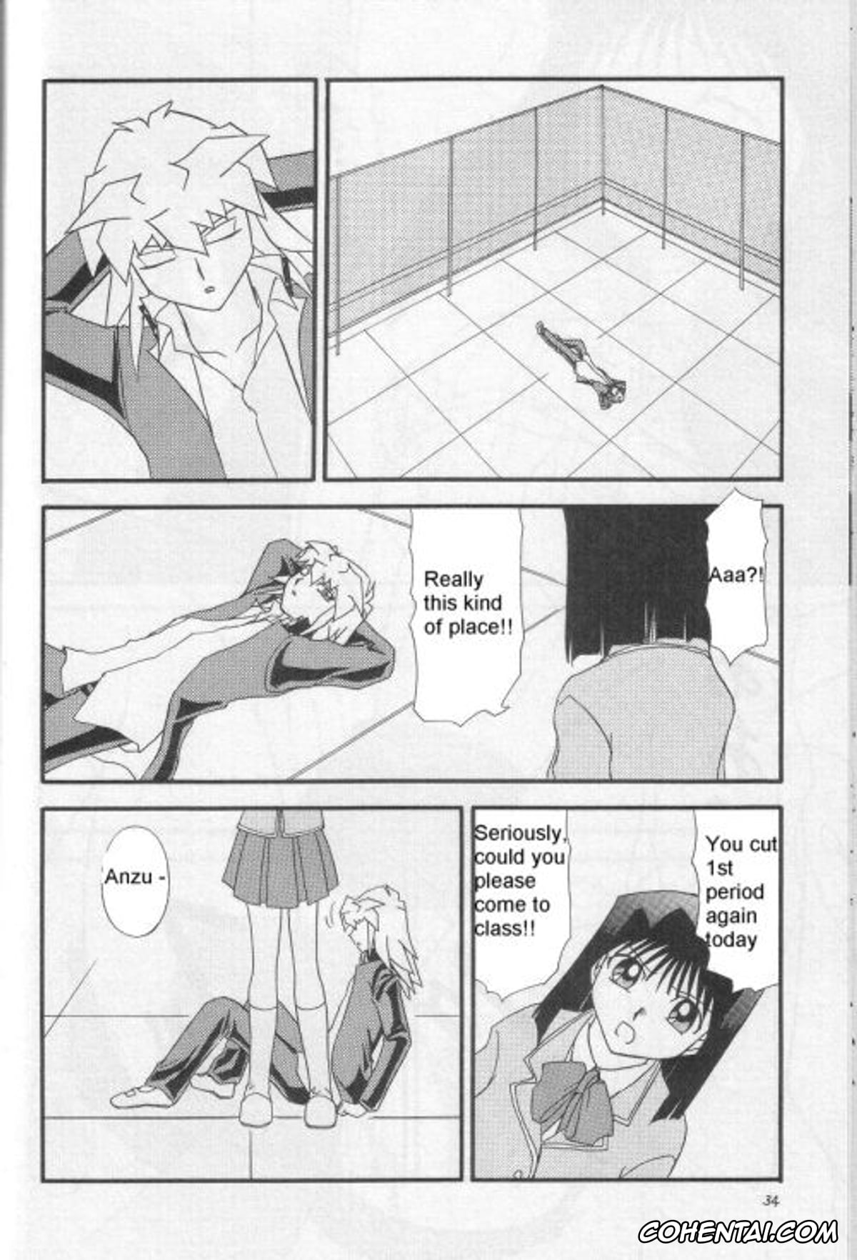 Yu-Gi-Oh! hentai, Ryou Bakura hentai, Tea Gardner | Anzu Mazaki hentai, Illegal Memory (Yu-Gi-Oh!), pagina 33