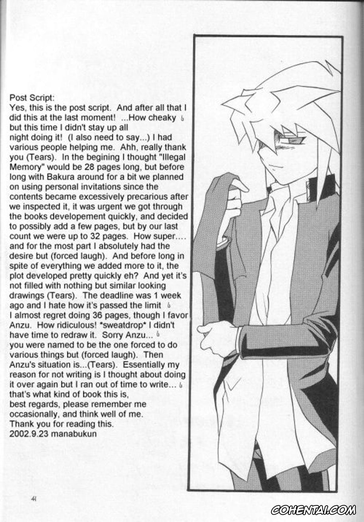 Yu-Gi-Oh! hentai, Ryou Bakura hentai, Tea Gardner | Anzu Mazaki hentai, Illegal Memory (Yu-Gi-Oh!), pagina 36