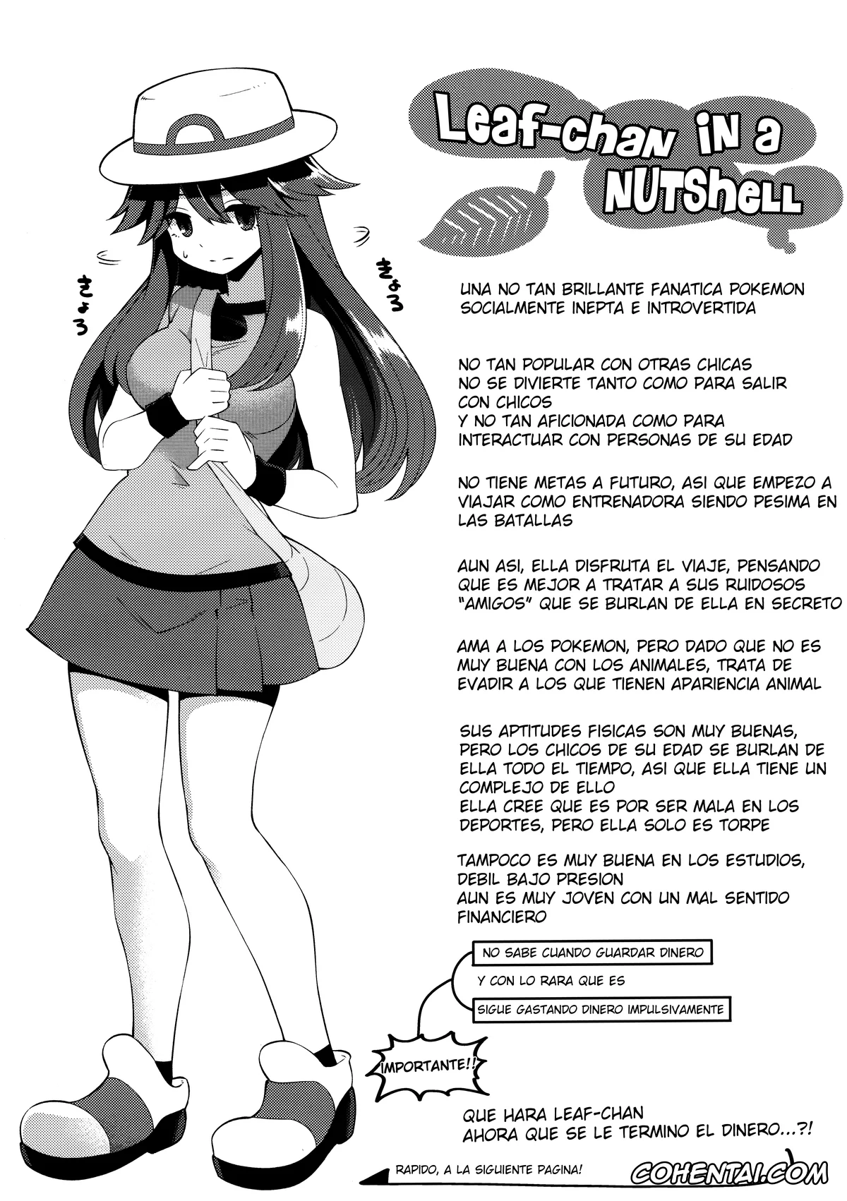 Pokemon | Pocket Monsters hentai, Leaf hentai, Leaf-chan no H na Okozukai Kasegi (Pokémon), pagina 3