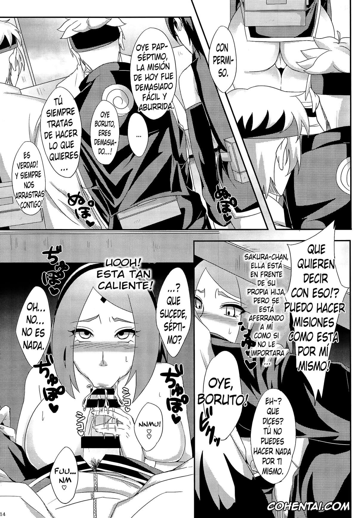 Boruto porno, Boruto Uzumaki porno, Hinata Hyuga porno, Naruto Uzumaki porno, Sakura Haruno porno, Tsunade porno, Konoha no Secret Service 2 (Boruto), pagina 11