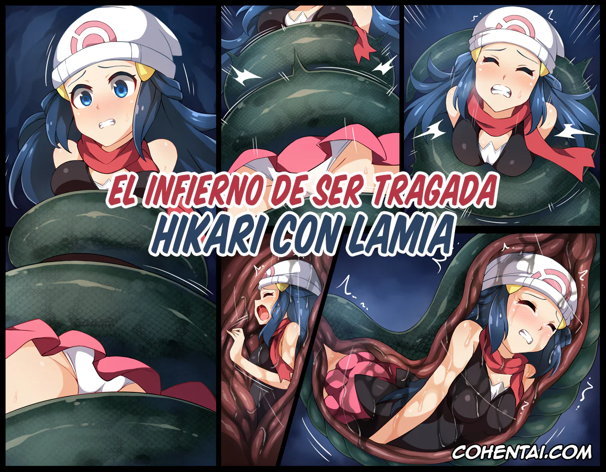 Pokemon | Pocket Monsters xxx, Dawn xxx, Hell Of Swallowed (Hikari with Lamia) (Pokémon), pagina 1