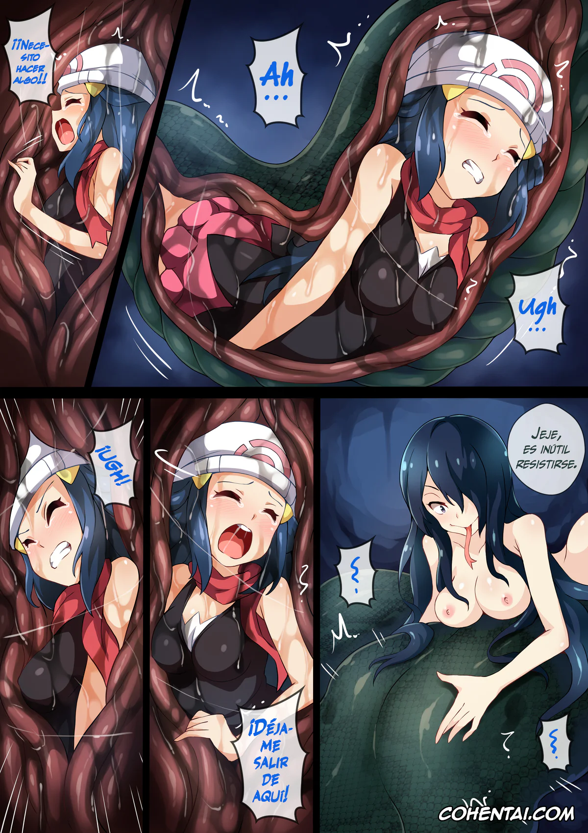 Pokemon | Pocket Monsters porno, Dawn porno, Hell Of Swallowed (Hikari with Lamia) (Pokémon), pagina 11