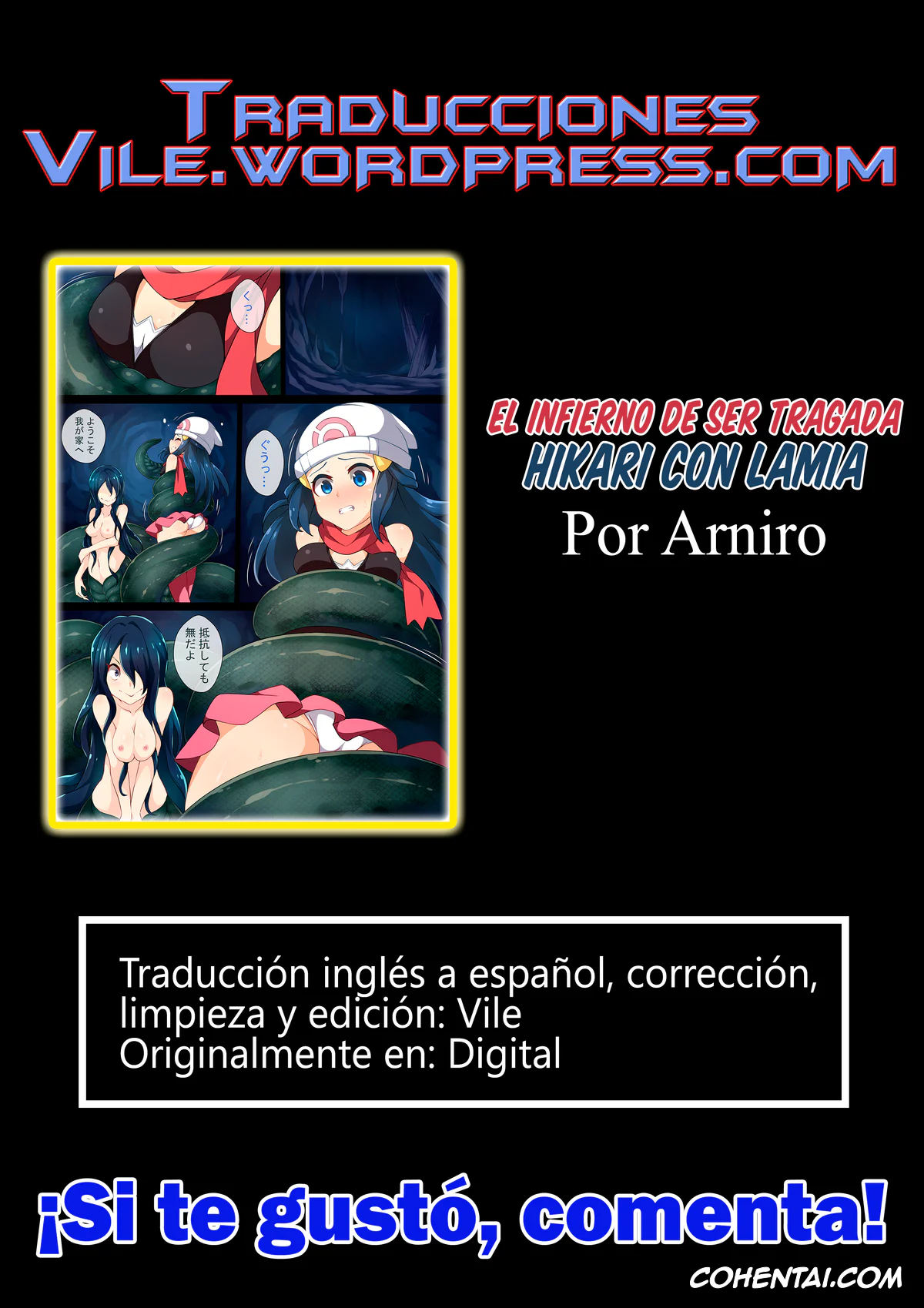 Pokemon | Pocket Monsters xxx, Dawn xxx, Hell Of Swallowed (Hikari with Lamia) (Pokémon), pagina 16