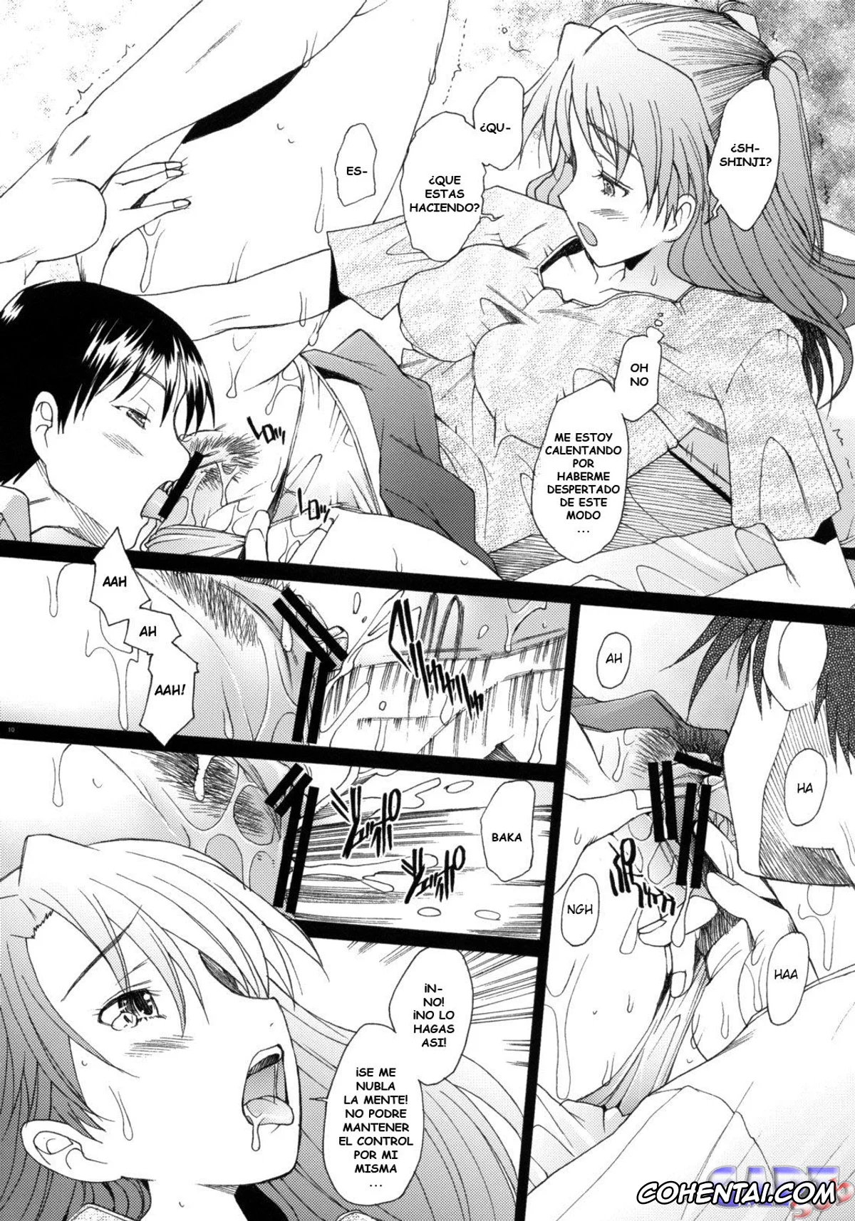 Neon Genesis Evangelion hentai, Asuka Langley Soryu hentai, Shinji Ikari hentai, Confusion LEVEL A Vol. 2 (Neon Genesis Evangelion), pagina 9