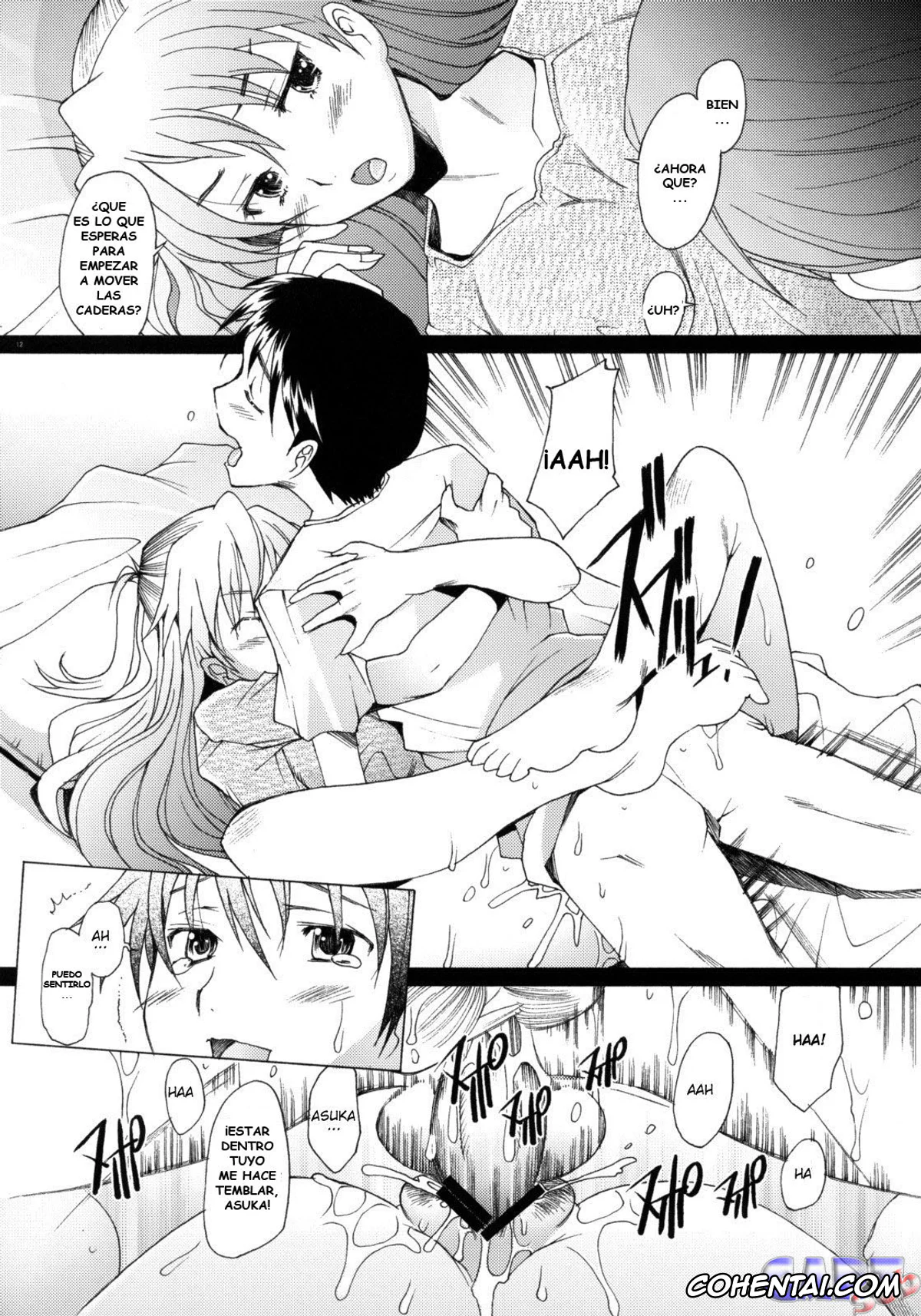 Neon Genesis Evangelion porno, Asuka Langley Soryu porno, Shinji Ikari porno, Confusion LEVEL A Vol. 2 (Neon Genesis Evangelion), pagina 11