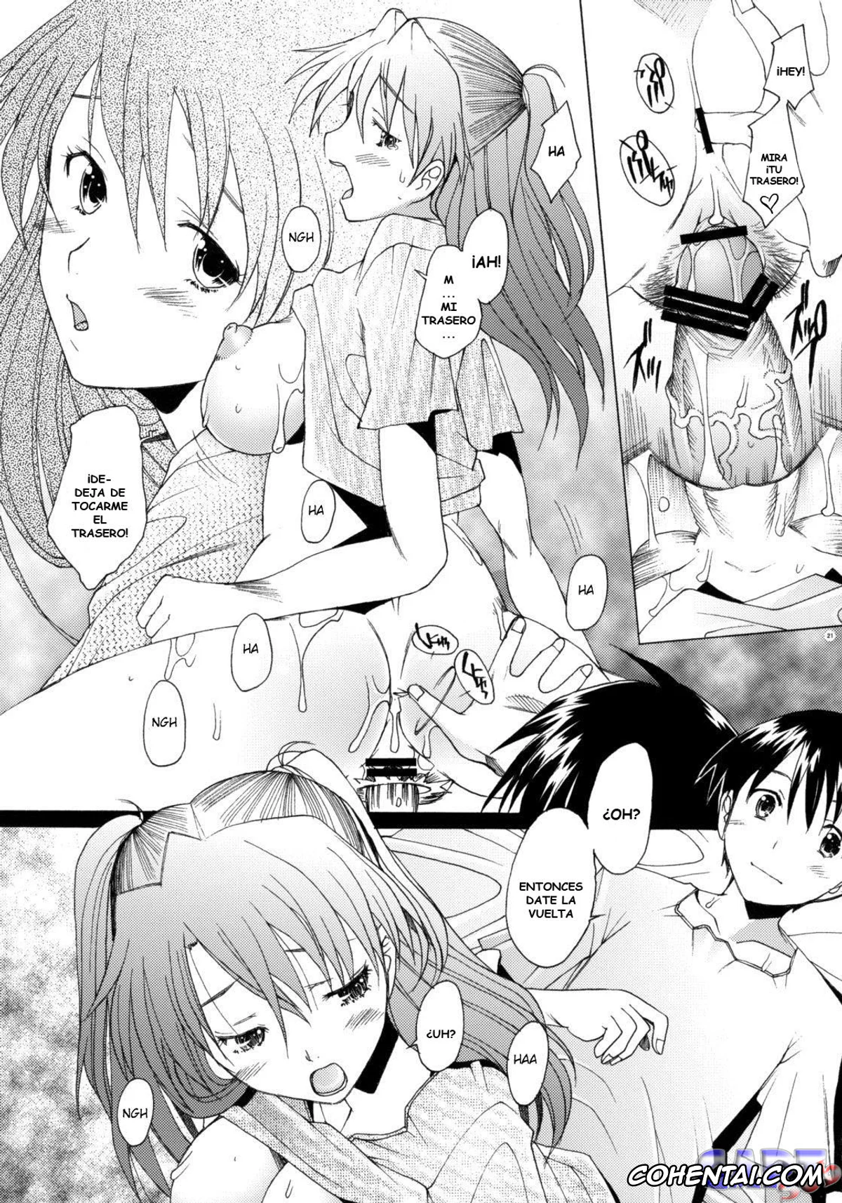 Neon Genesis Evangelion porno, Asuka Langley Soryu porno, Shinji Ikari porno, Confusion LEVEL A Vol. 2 (Neon Genesis Evangelion), pagina 20