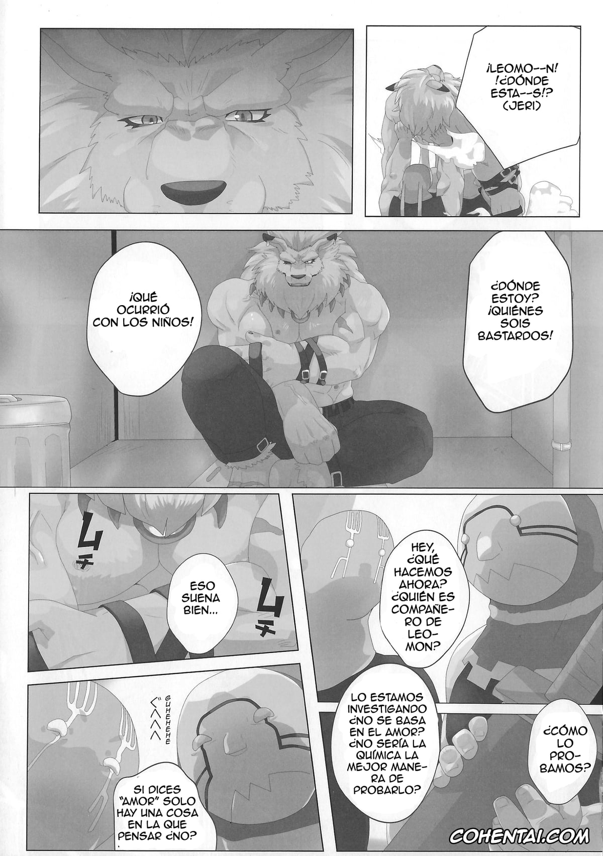 Digimon xxx, Leomon xxx, Seigi no Shishi Juujin-gata Denshi Seimeitai ga Sadame o Kutsugaesu ni wa (Digimon), pagina 7