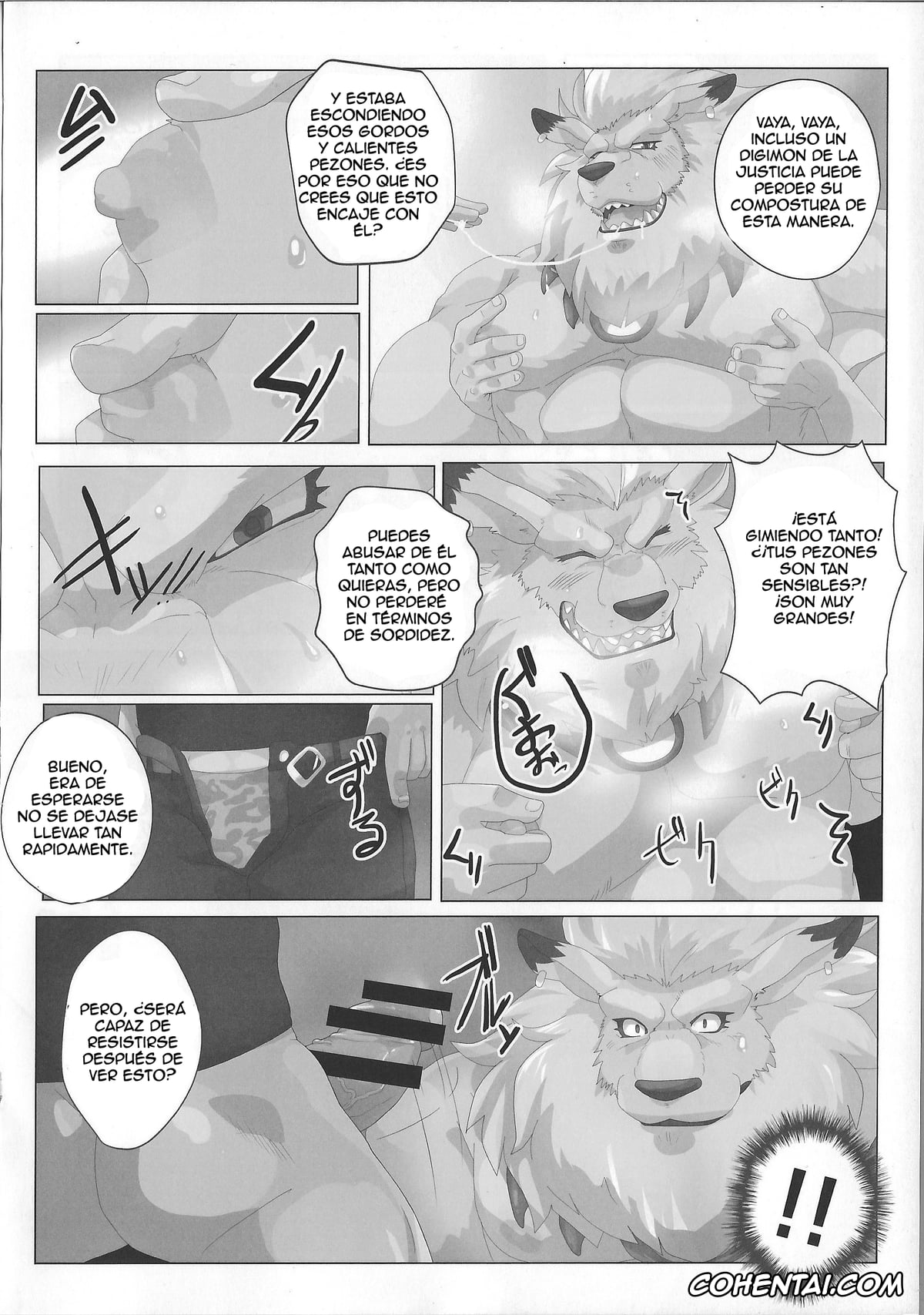 Digimon xxx, Leomon xxx, Seigi no Shishi Juujin-gata Denshi Seimeitai ga Sadame o Kutsugaesu ni wa (Digimon), pagina 10
