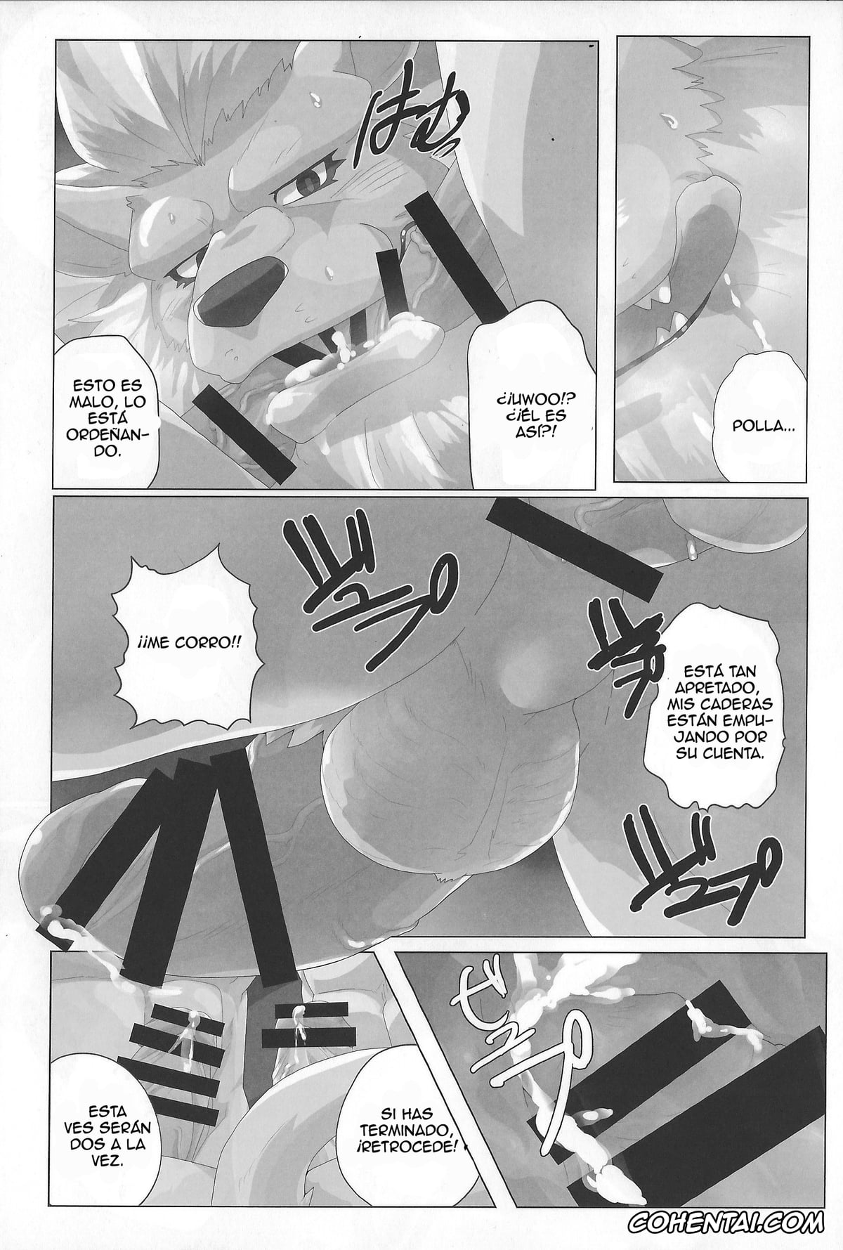 Digimon porno, Leomon porno, Seigi no Shishi Juujin-gata Denshi Seimeitai ga Sadame o Kutsugaesu ni wa (Digimon), pagina 17
