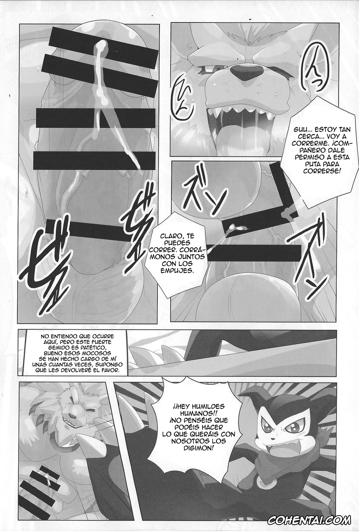 Digimon xxx, Leomon xxx, Seigi no Shishi Juujin-gata Denshi Seimeitai ga Sadame o Kutsugaesu ni wa (Digimon), pagina 19