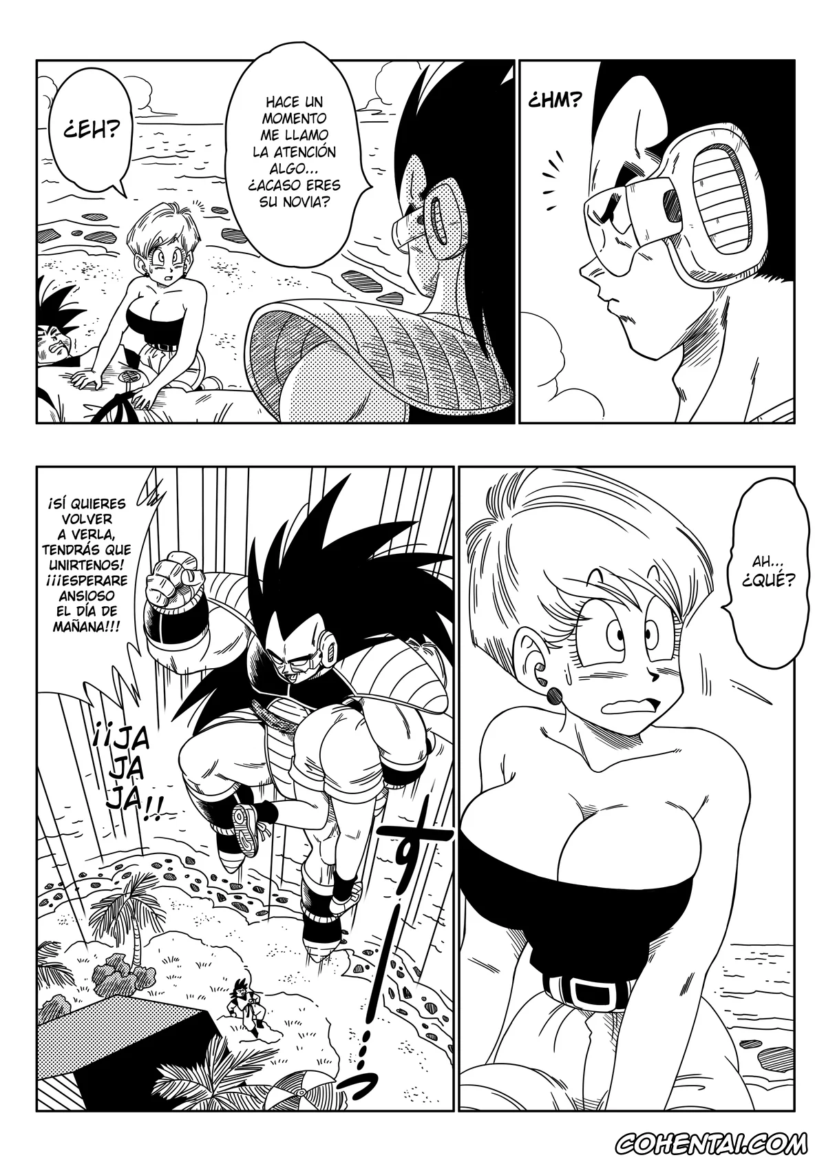 Dragon Ball Z hentai, Bulma Briefs hentai, Raditz hentai, Warui Aniki – Bulma ga Yuukai Sareta! (Dragon Ball Z), pagina 6