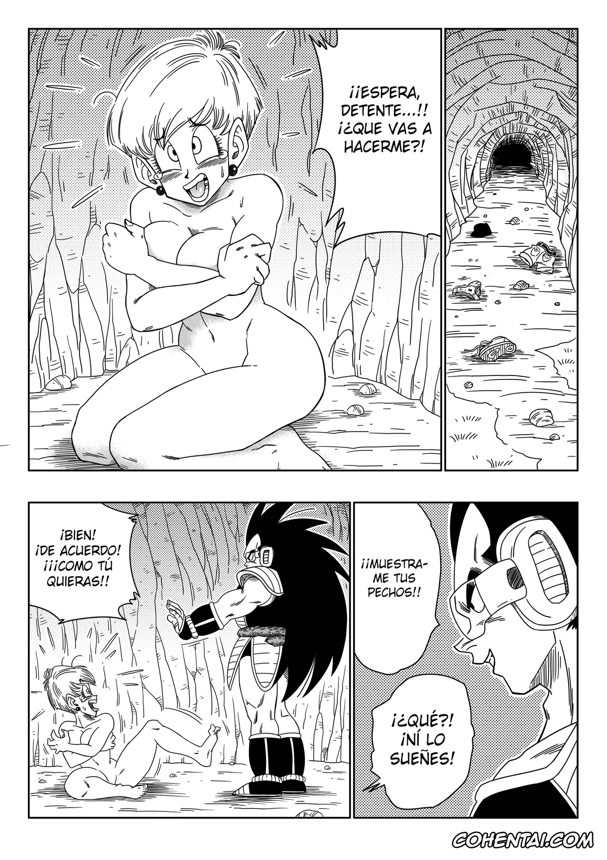 Dragon Ball Z porno, Bulma Briefs porno, Raditz porno, Warui Aniki – Bulma ga Yuukai Sareta! (Dragon Ball Z), pagina 8