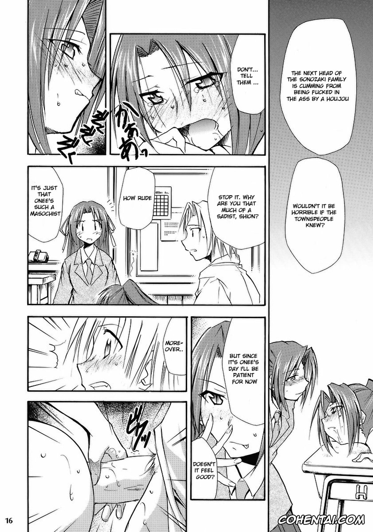 Higurashi No Naku Koro Ni | When They Cry porno, Mion Sonozaki porno, Rena Ryuuguu porno, Rika Furude porno, Satoshi Houjou porno, Higurashi no Naku You ni (Higurashi no Naku Koro ni), pagina 14