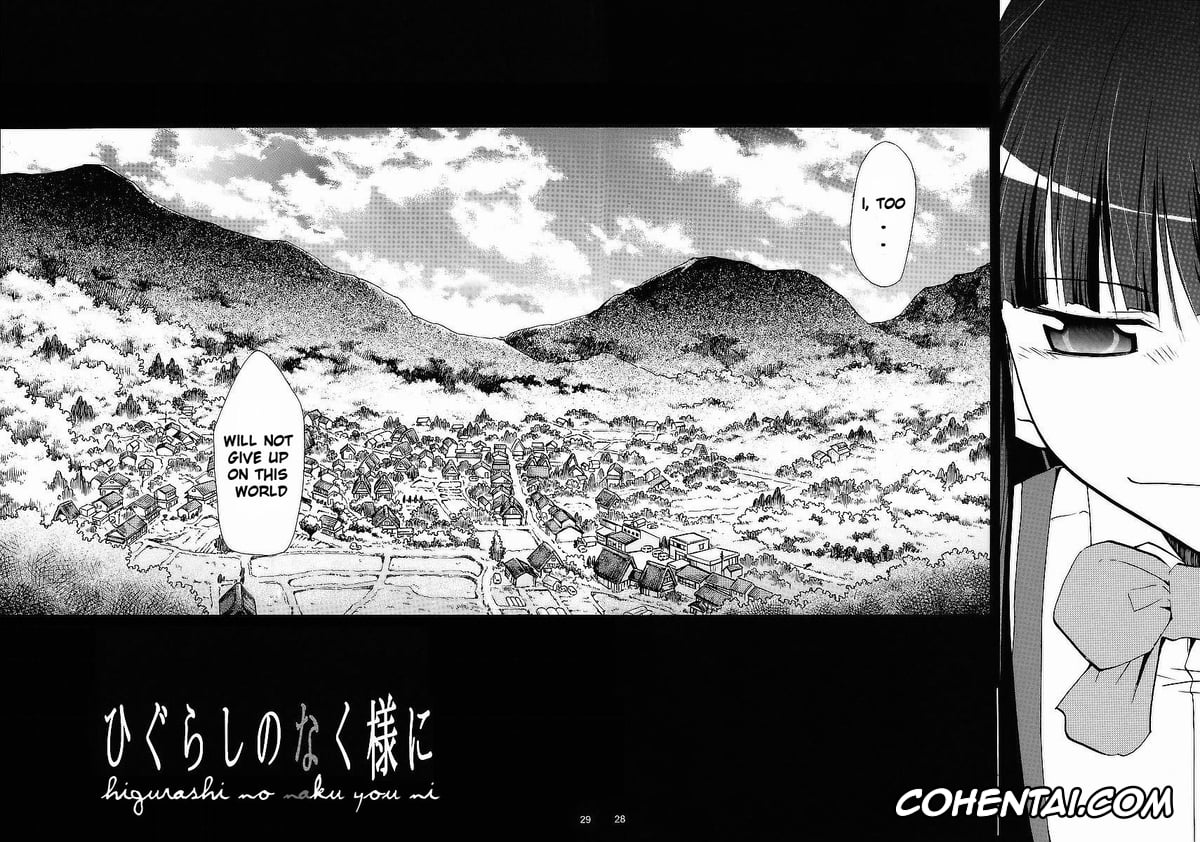 Higurashi No Naku Koro Ni | When They Cry porno, Mion Sonozaki porno, Rena Ryuuguu porno, Rika Furude porno, Satoshi Houjou porno, Higurashi no Naku You ni (Higurashi no Naku Koro ni), pagina 26