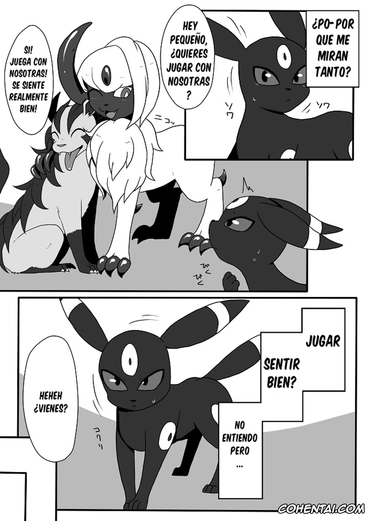 Pokemon | Pocket Monsters xxx, Absol xxx, Mightyena xxx, Umbreon xxx, Kachi Ikusa Kiroku (Pokémon), pagina 4