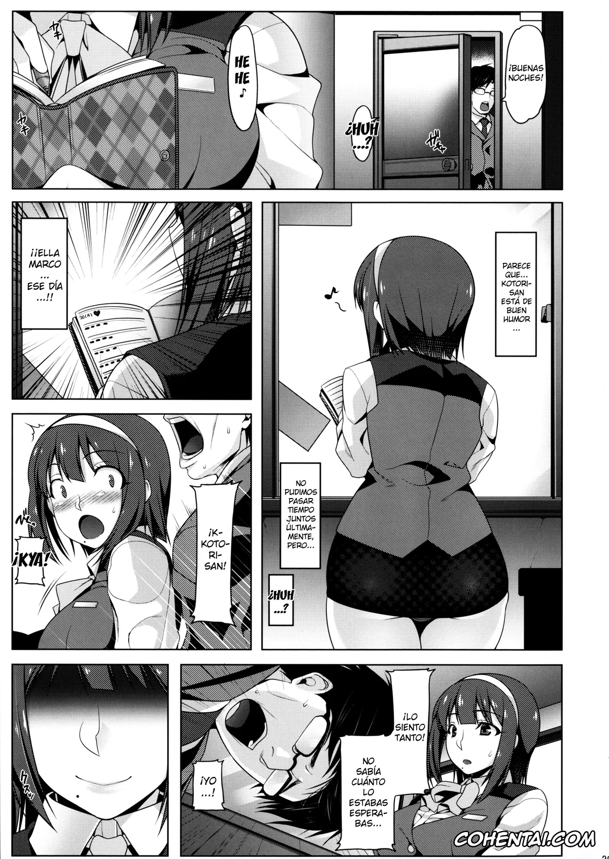The iDOLM@STER xxx, Kotori Otonashi xxx, Producer xxx, Uwaki na Kotori (THE IDOLM@STER), pagina 28