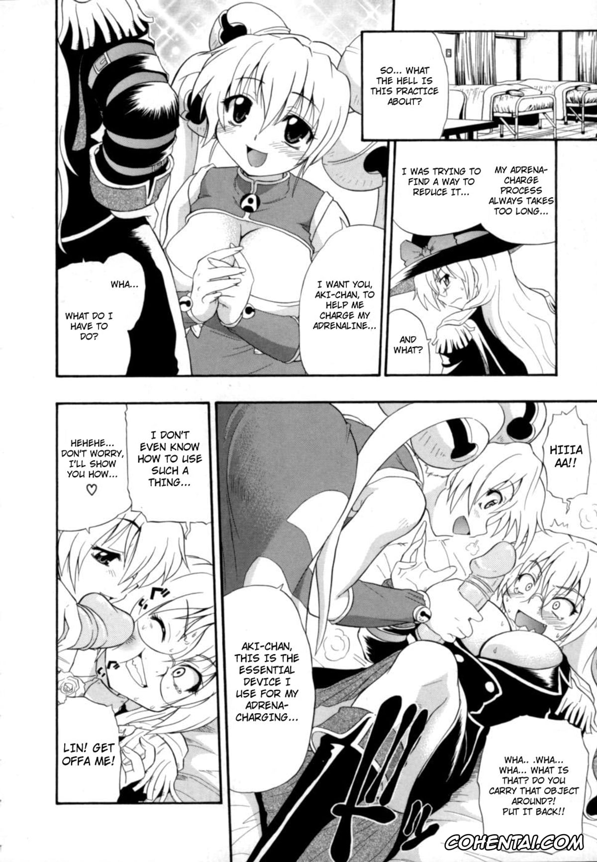 Original xxx, Charge Kanryou Adrenalinlin Splash Star (Hakkutsu Oppai Daijiten), pagina 4