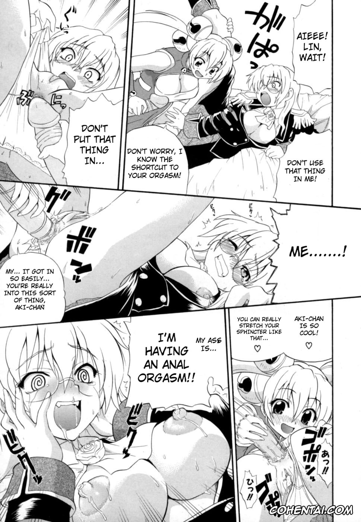 Original porno, Charge Kanryou Adrenalinlin Splash Star (Hakkutsu Oppai Daijiten), pagina 5