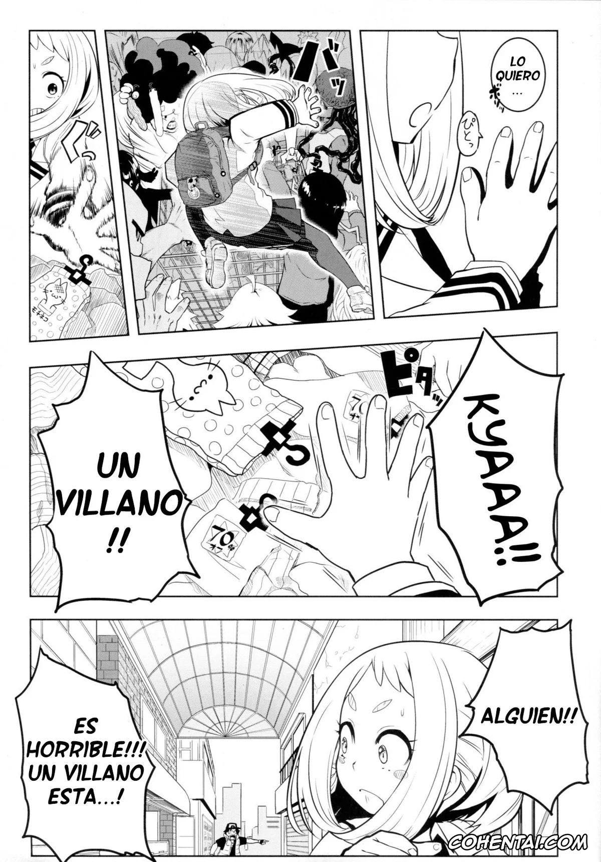 My Hero Academia | Boku No Hero Academia xxx, Ochako Uraraka xxx, Saredo Uraraka ni! Ikari no Gachimacchi (Boku no Hero Academia), pagina 4