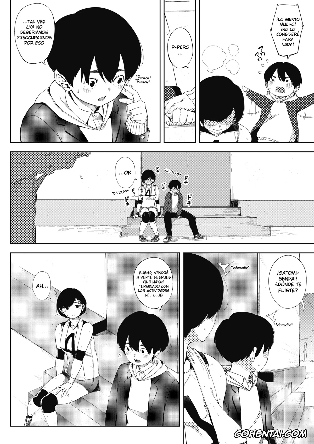 Original hentai, Tsuki ga Noboru Zenpen, pagina 6