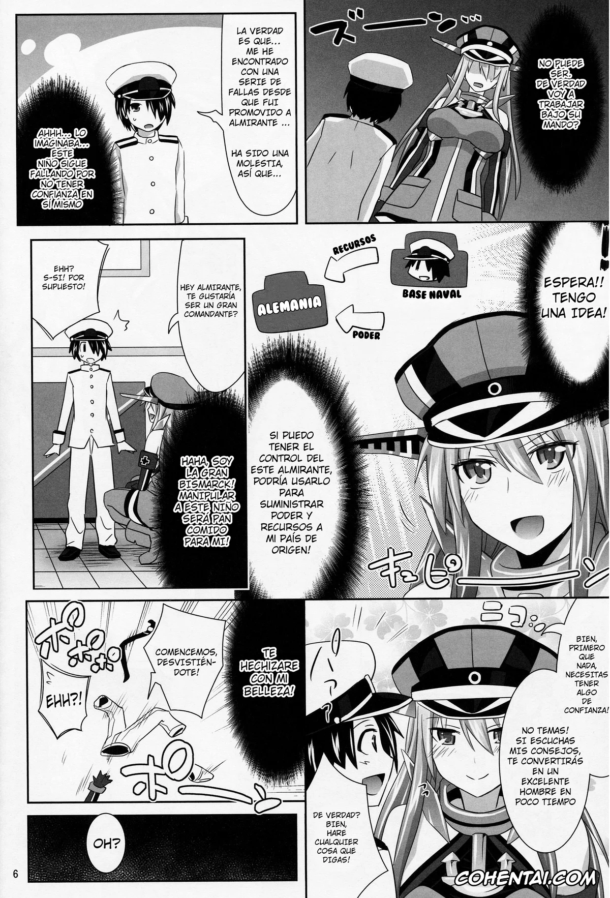 Kantai Collection -KanColle- xxx, Bismarck xxx, Bismarck wa Shounen Teitoku kara Seifuku Shouri o Mezasu sou desu (Kantai Collection -KanColle-), pagina 4